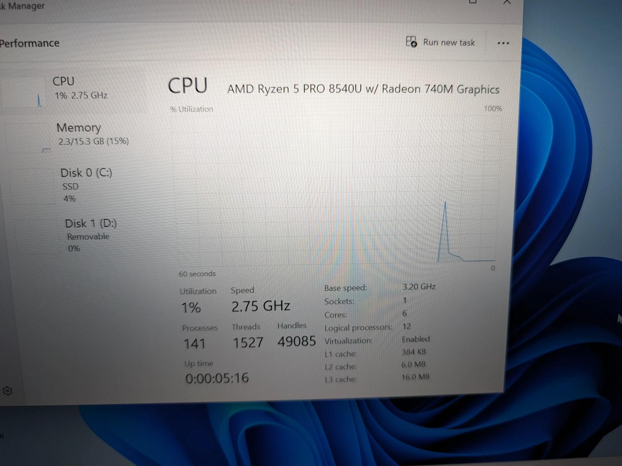 HP EliteBook 845 G11 14 AMD Ryzen 5 8540 16GB RAM 256GB SSD Notebook PC