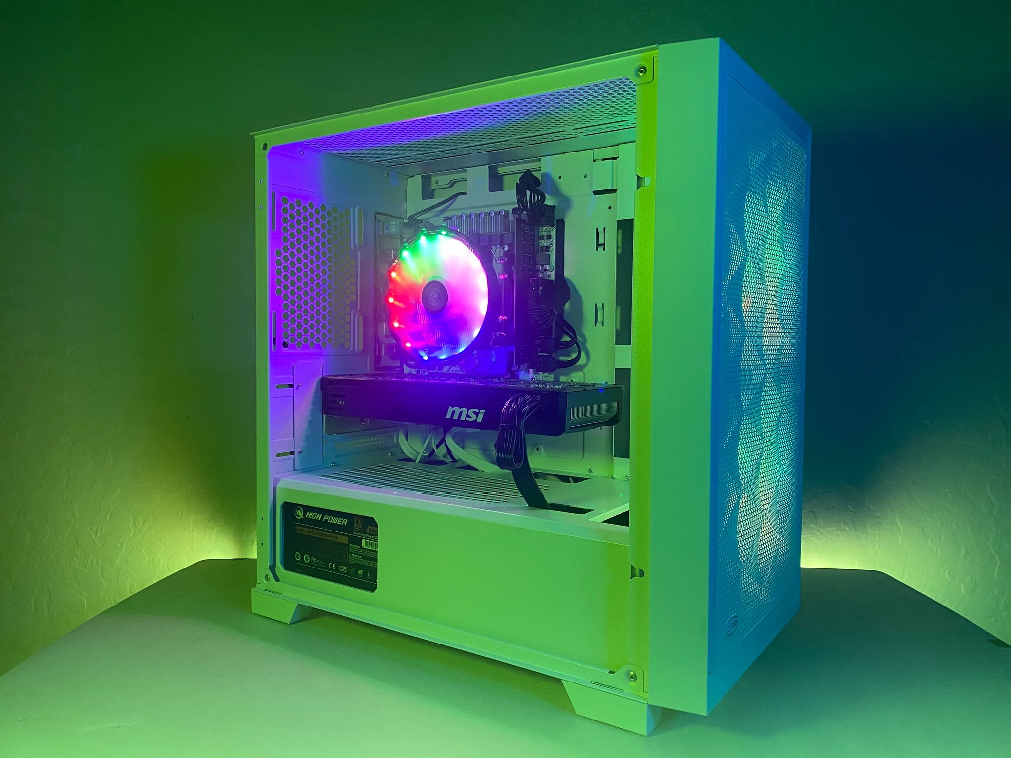 ❄️⚡Aquila V1 ❄️⚡| Custom Gaming PC | Windows 11, GTX 970, 12 Core CPU, 16gb RAM, 1.25TB Storage!