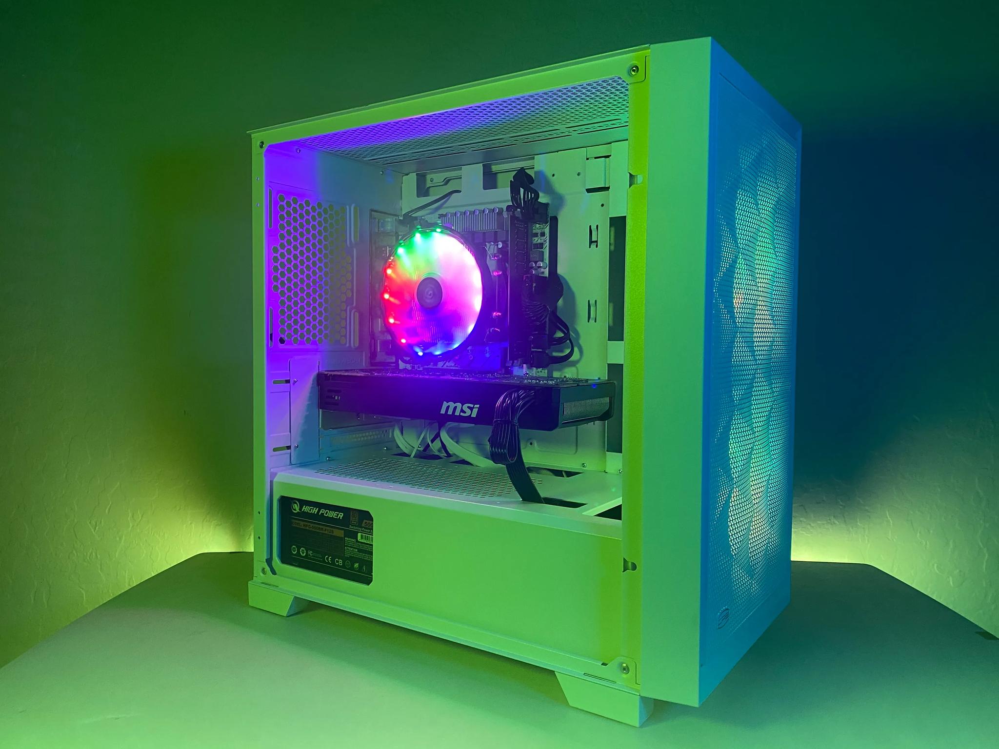 ❄️⚡Aquila V1 ❄️⚡| Custom Gaming PC | Windows 11, GTX 970, 12 Core CPU, 16gb RAM, 1.25TB Storage!