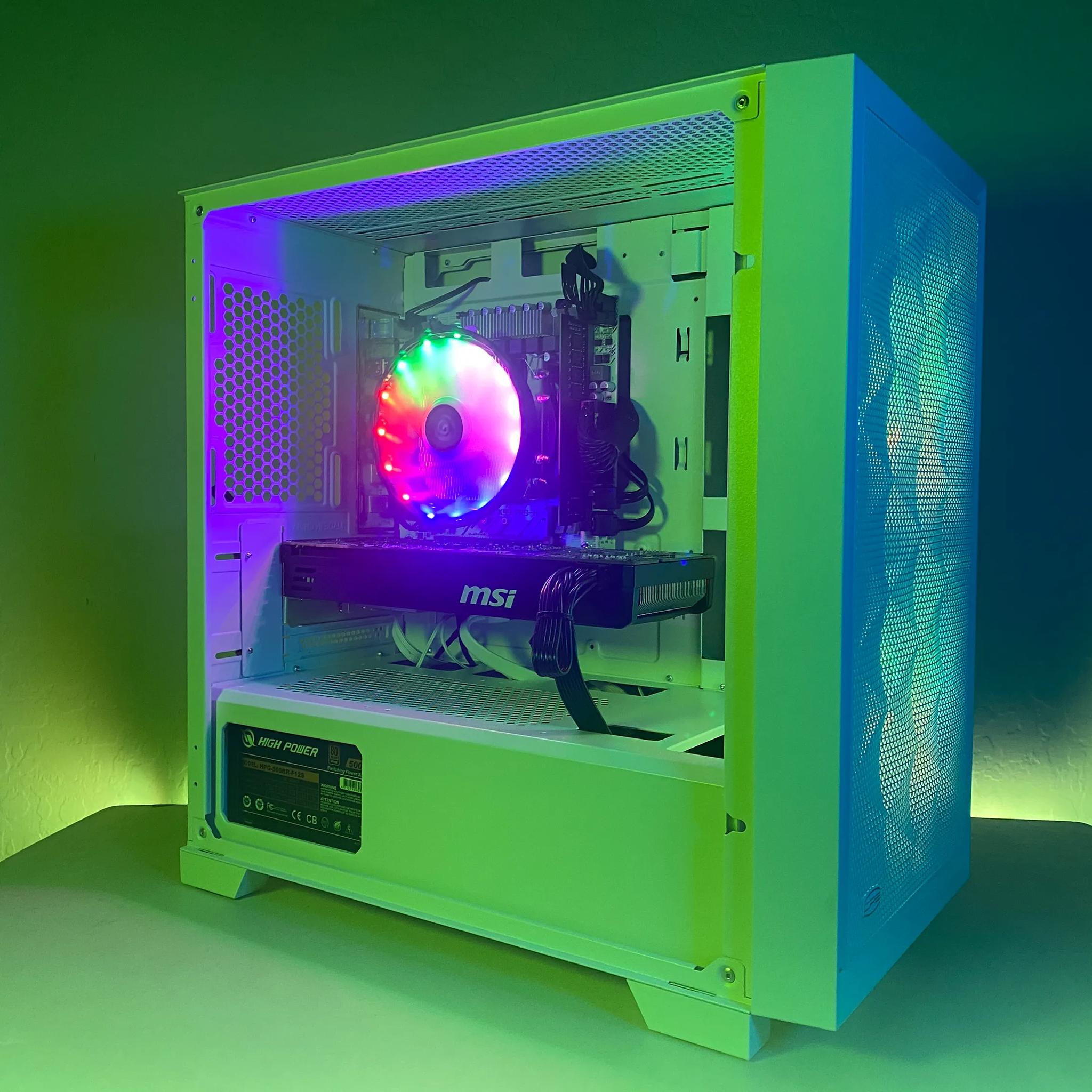 ❄️⚡Aquila V1 ❄️⚡| Custom Gaming PC | Windows 11, GTX 970, 12 Core CPU, 16gb RAM, 1.25TB Storage!
