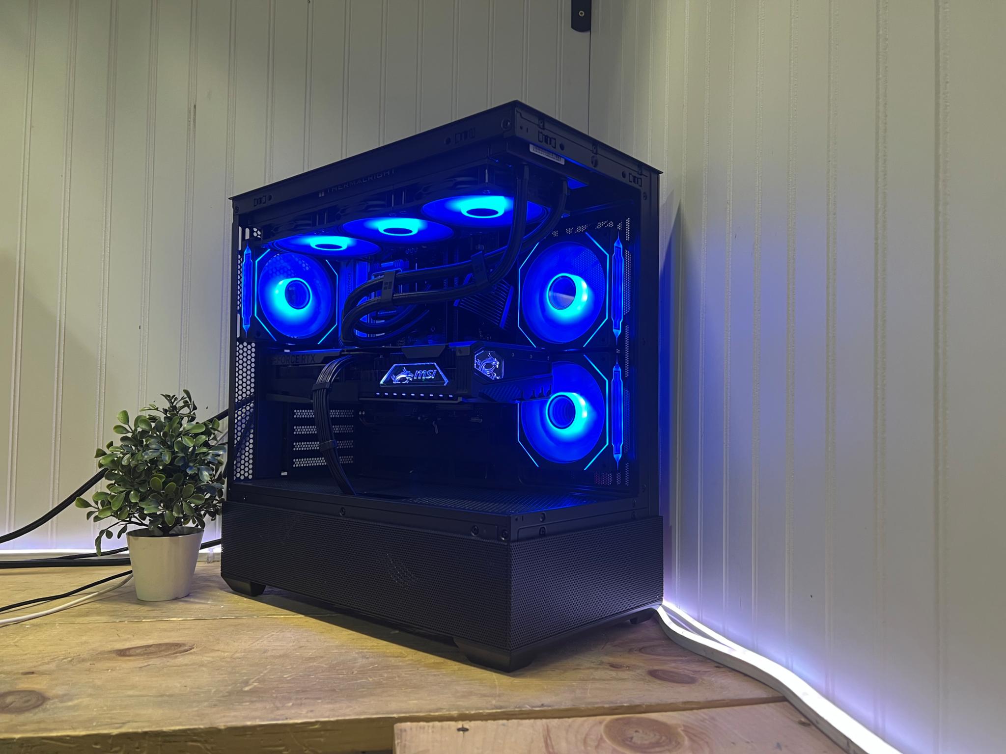 🌑DARK WEB🌑 7600x/32g ddr5/2tb Nvme/5070/850w A Tier Psu