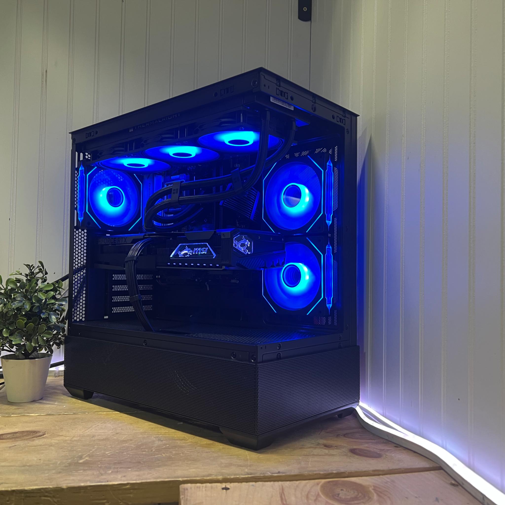 🌑DARK WEB🌑 7600x/32g ddr5/2tb Nvme/5070/850w A Tier Psu