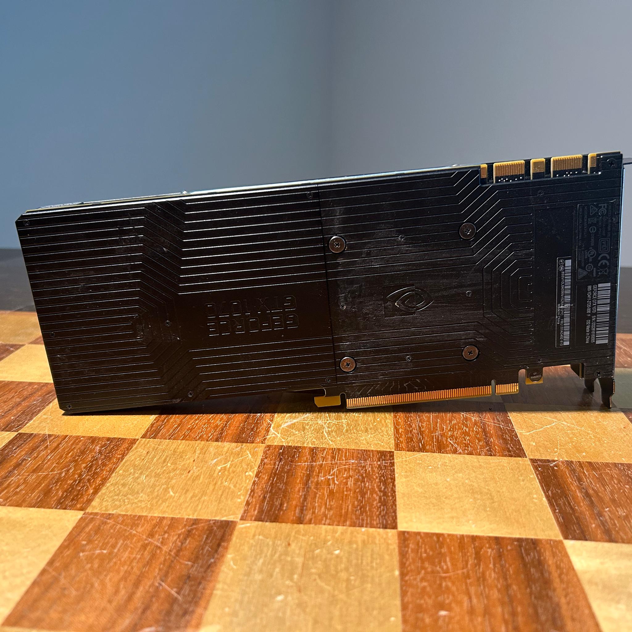 Nvidia GTX 1070 Founder's Edition Cards