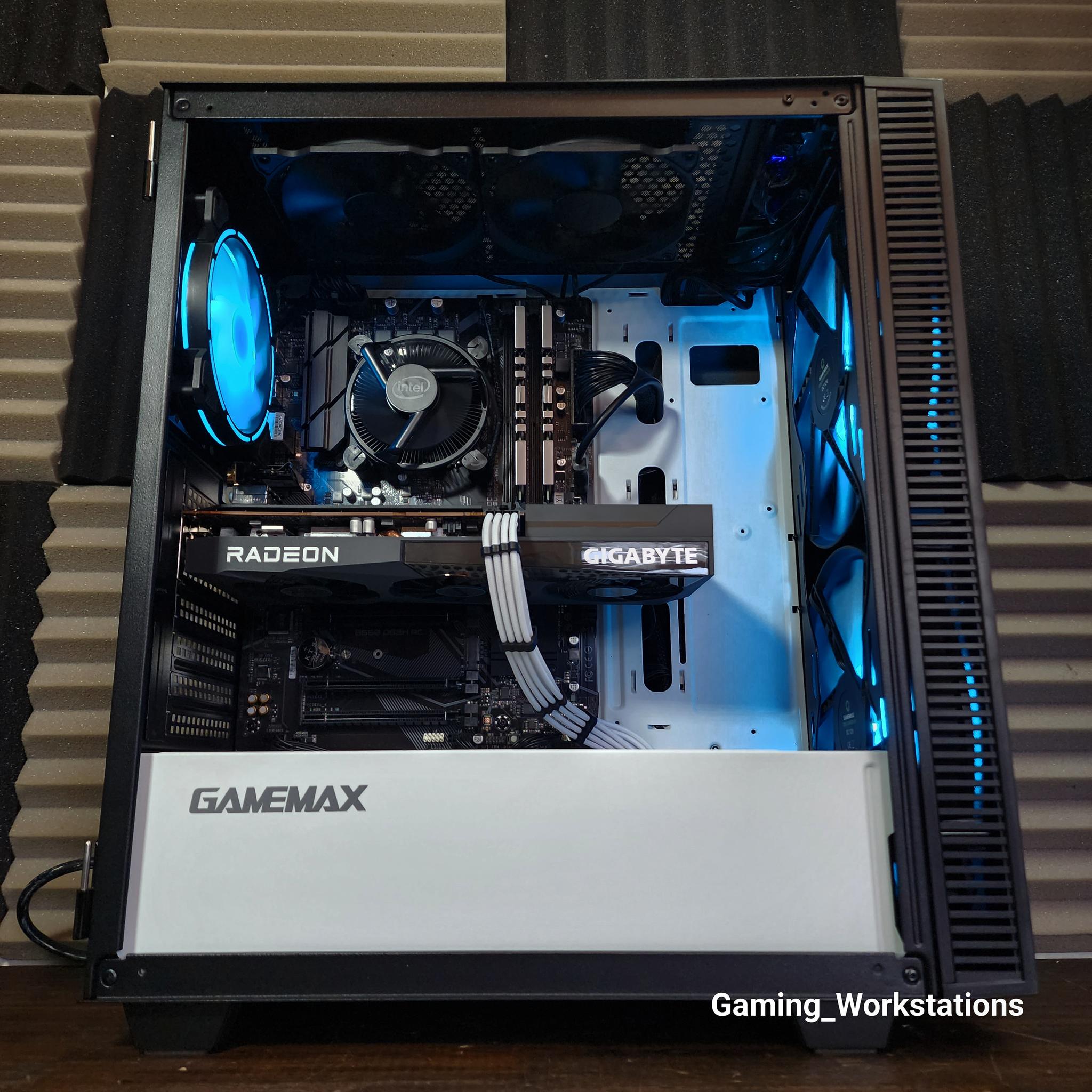 🖤🤍💙 Gigabyte Eagle Radeon RX 6600 8GB // Intel Core i5 11400 // OLOy 16GB 3200MHz