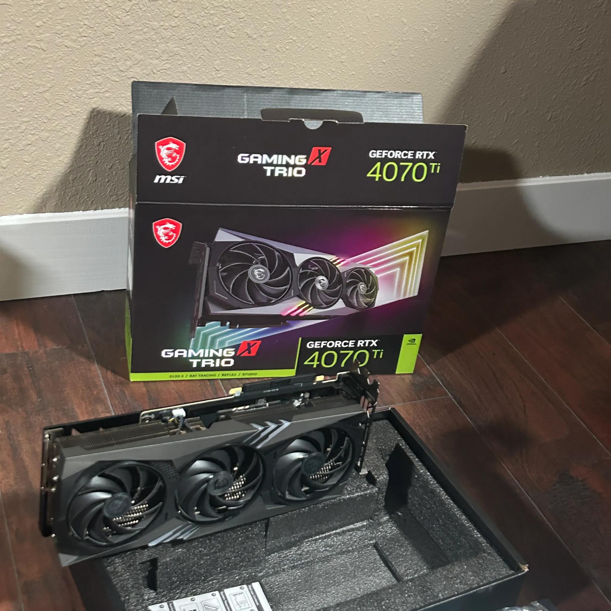4070 ti MSI Gaming X Trio 12Gb