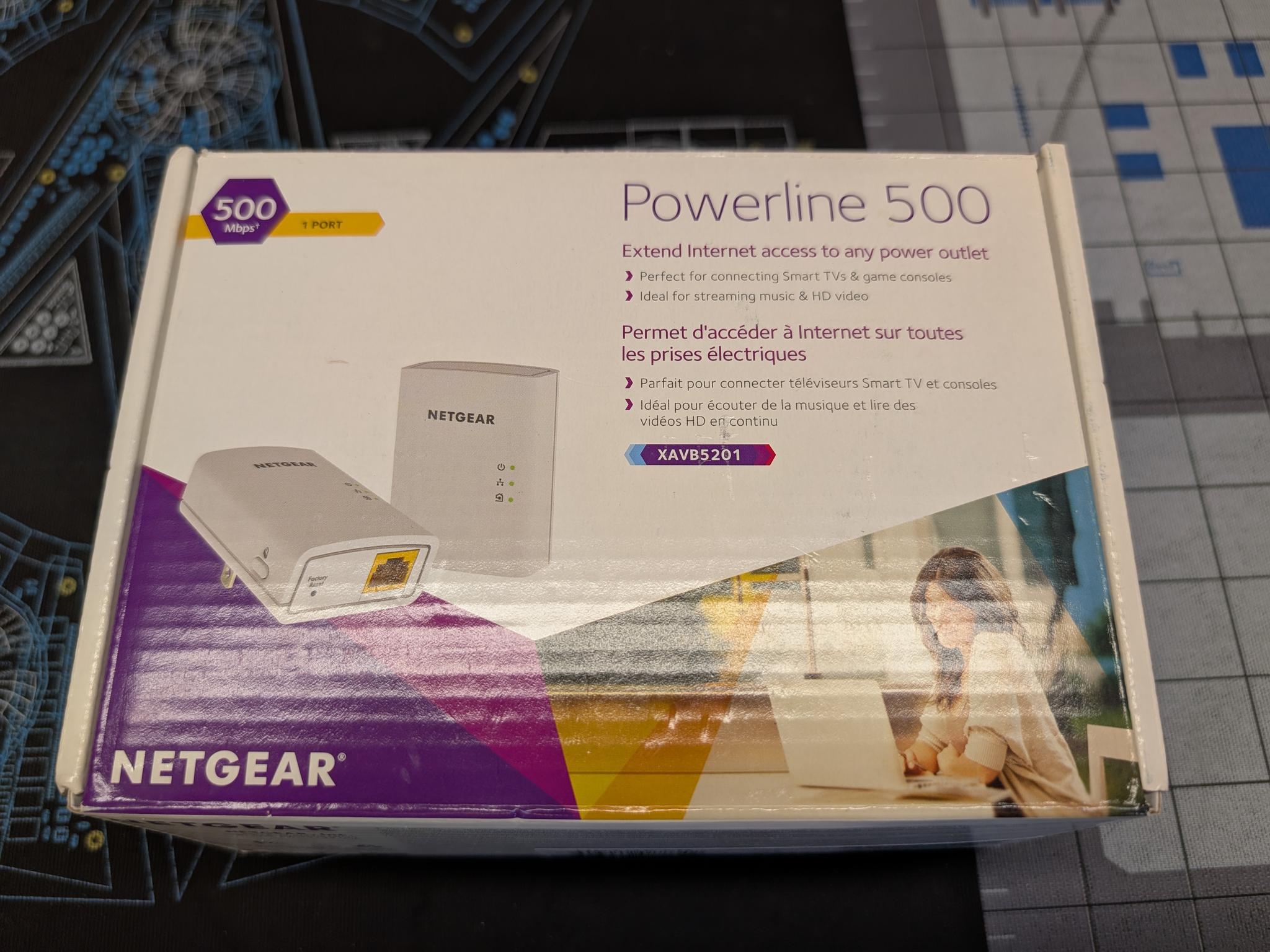 Netgear Powerline 500 Adapter (XAV5201v2)
