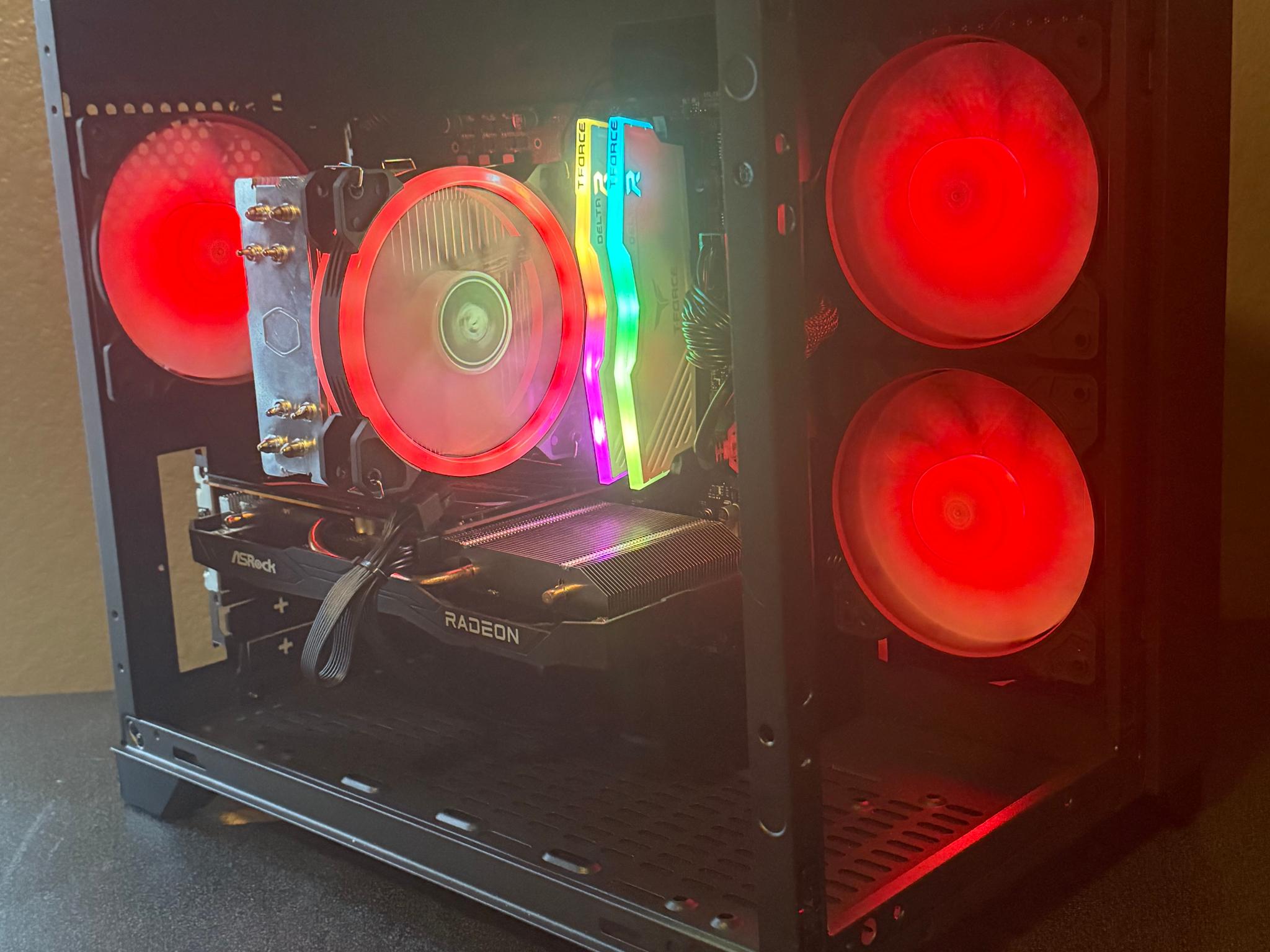 Radeon RX 6600 Custom Gaming PC - Core i5-13400F, 1TB NVMe SSD