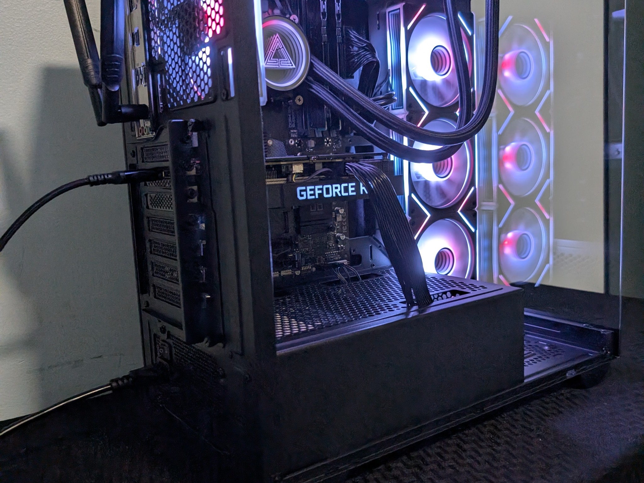 RTX 3060 ti-Intel I7-11700-32GB DDR4 3200-1.5TB Total Storage Gaming PC