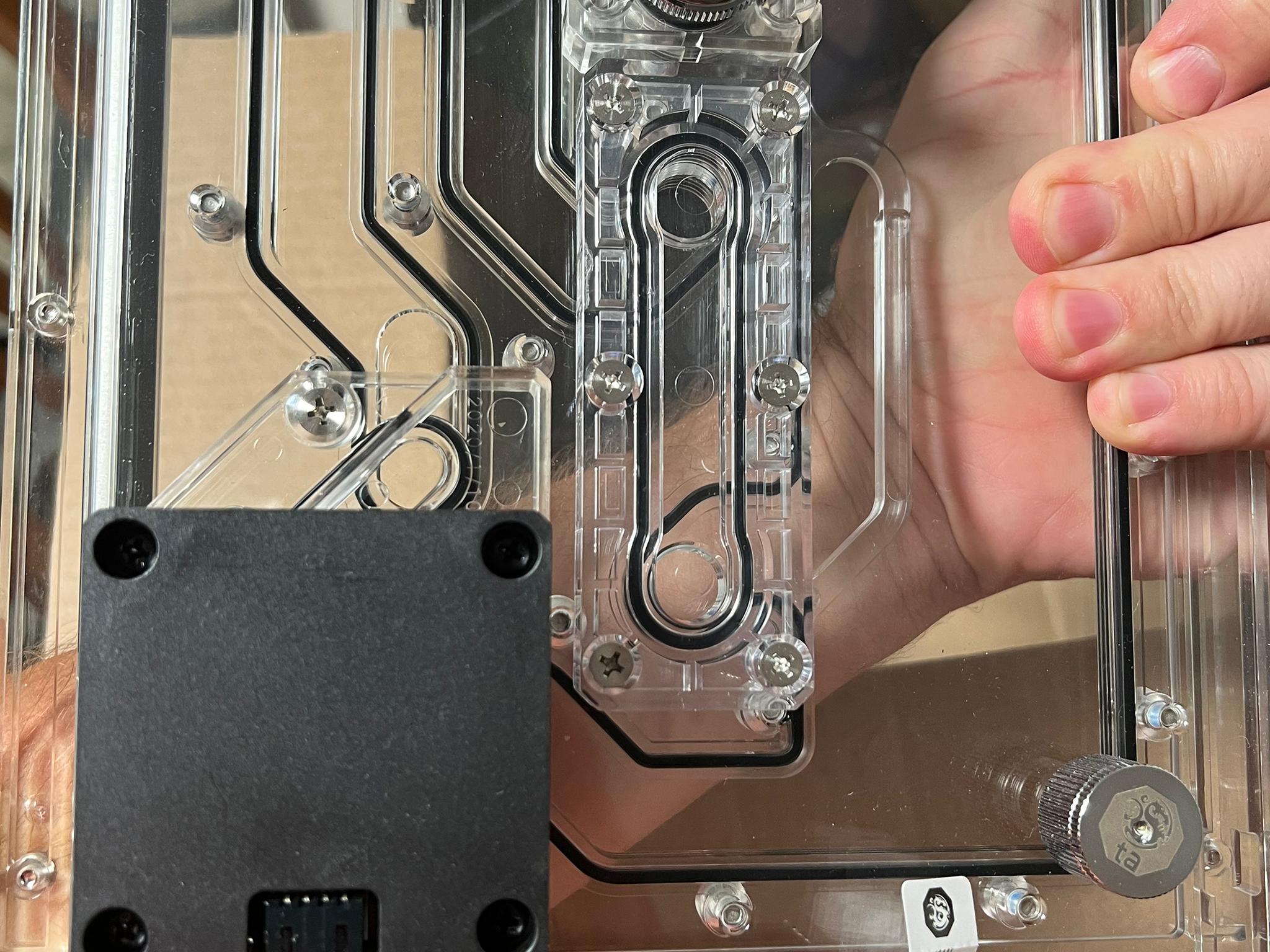 Bitspower TITAN One Mini 2.0 (Black) CPU water cooling system for LIAN LI O11D MINI Case