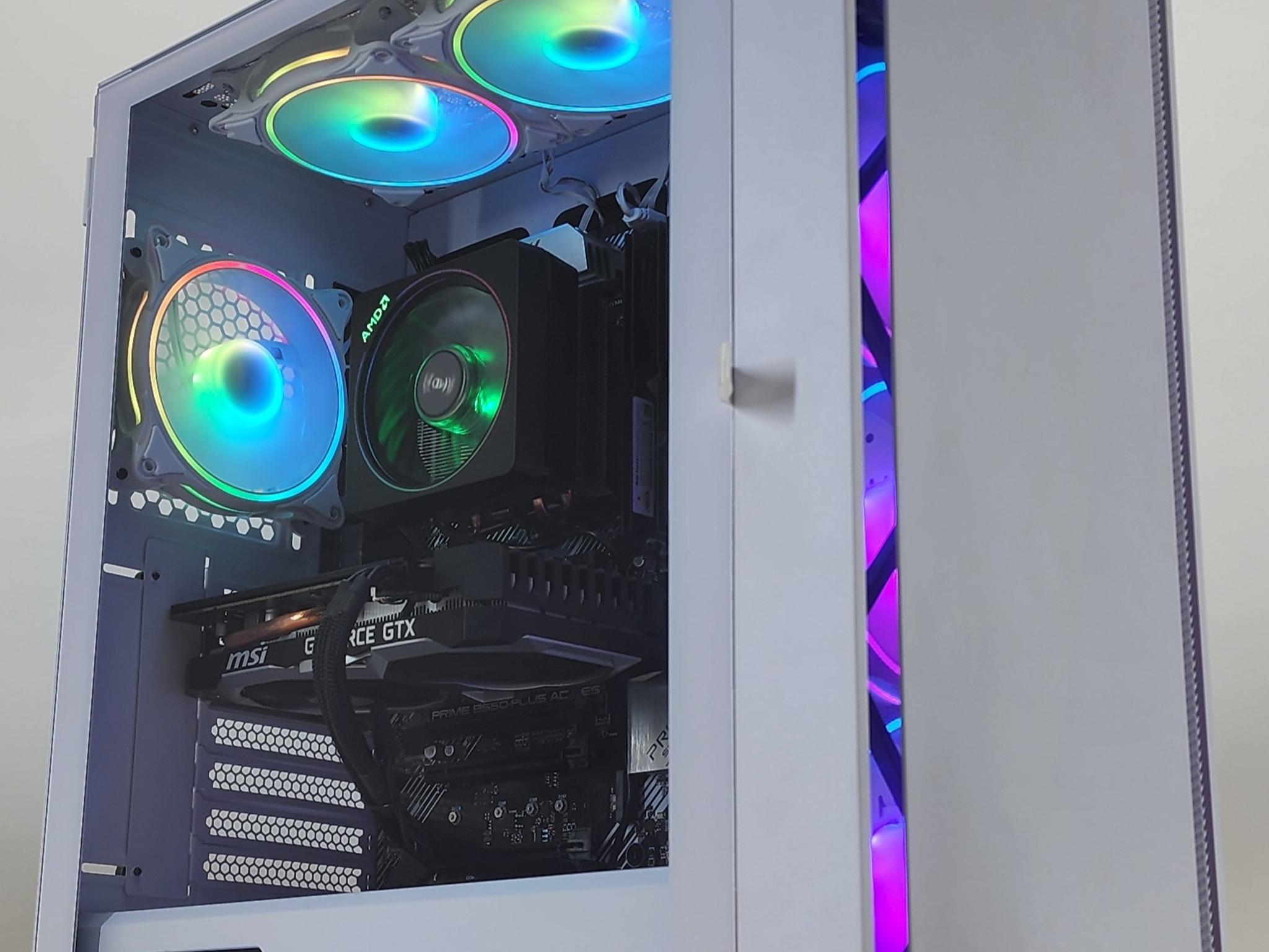 Gaming PC Ryzen 7 3800X 16GB RAM 500GB SSD GTX 1660 Ti 6GB Windows 11 Computer