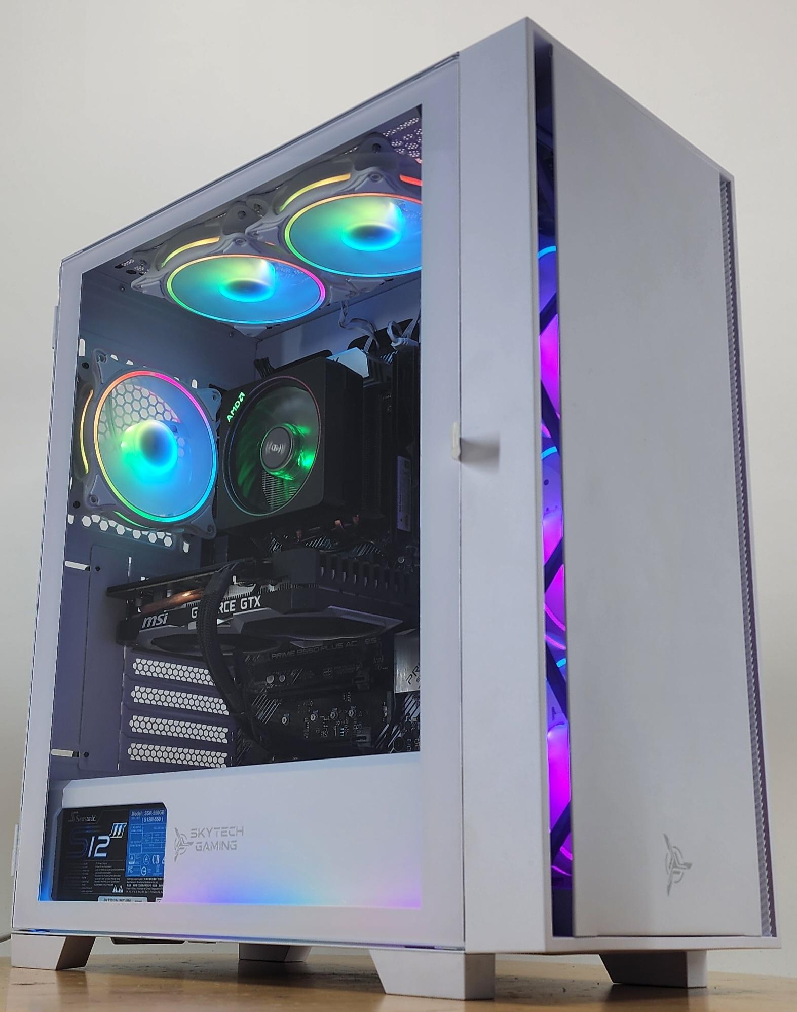Gaming PC Ryzen 7 3800X 16GB RAM 500GB SSD GTX 1660 Ti 6GB Windows 11 Computer