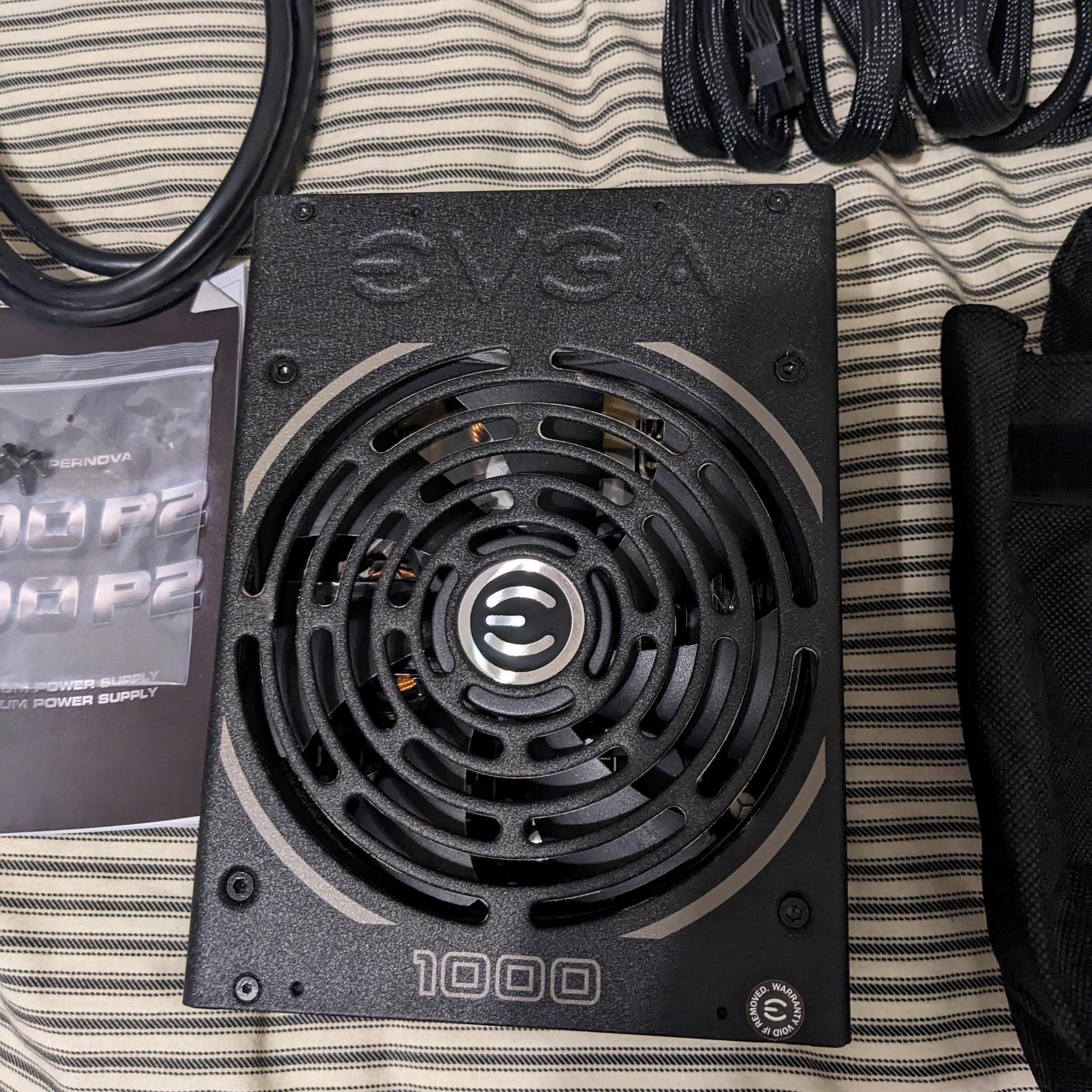 EVGA SuperNOVA 1000W P2 80+ Platinum Full Modular Power Supply