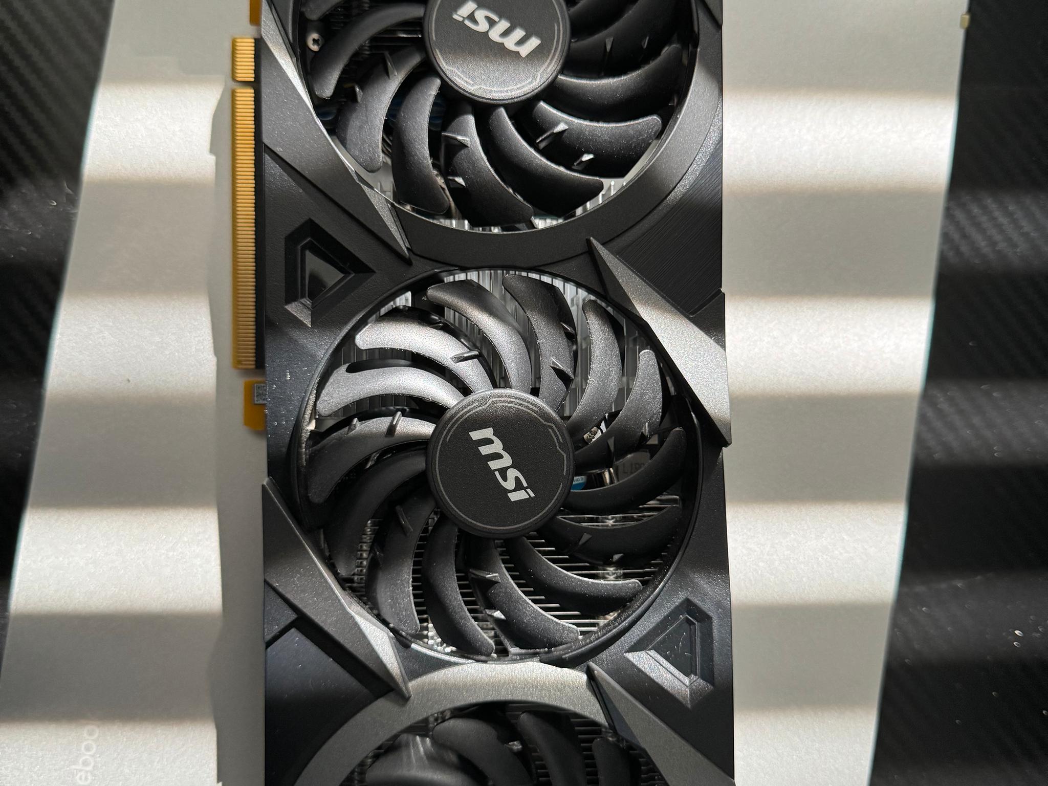 MSI GeForce RTX 3060 12gb (overclocked)