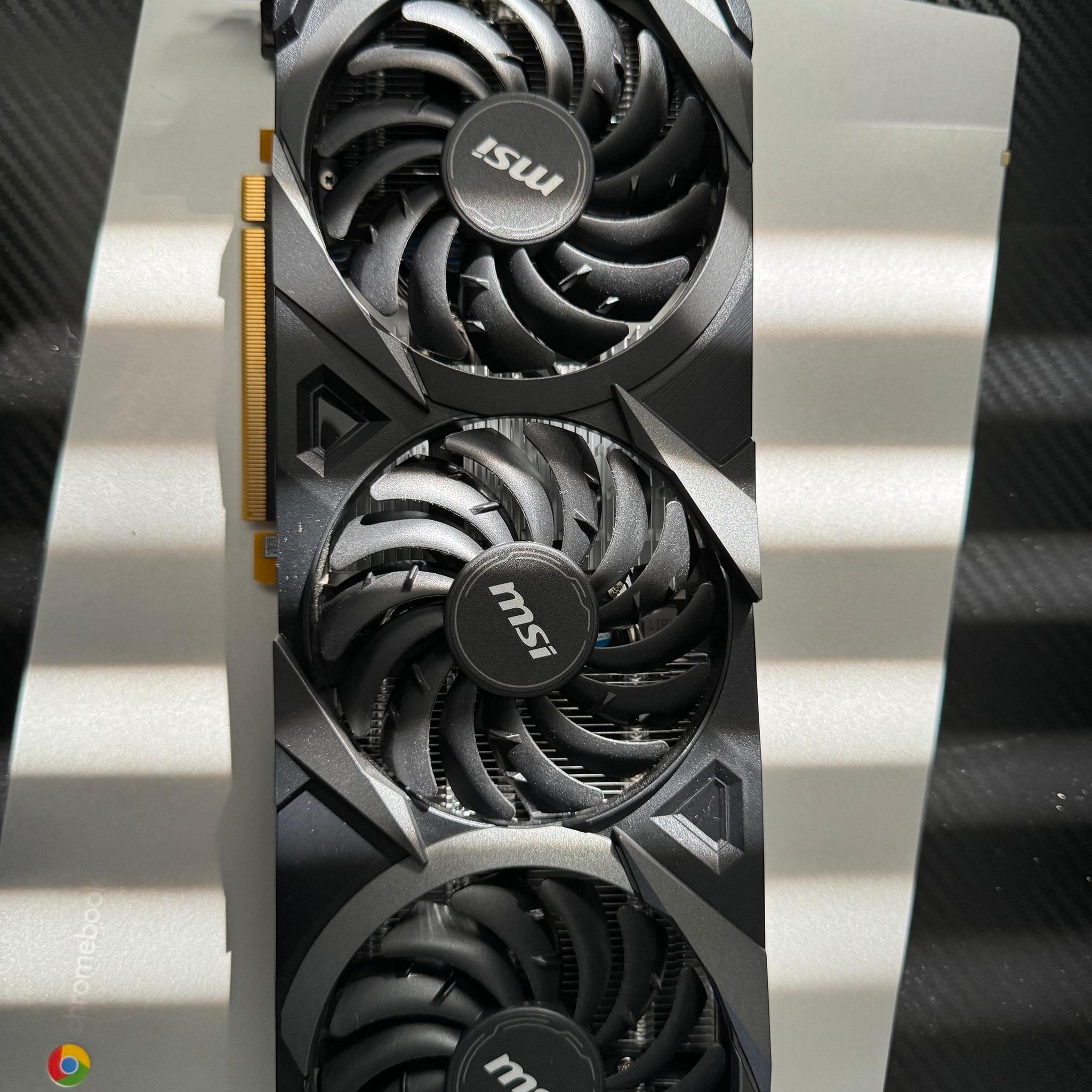 MSI GeForce RTX 3060 12gb (overclocked)
