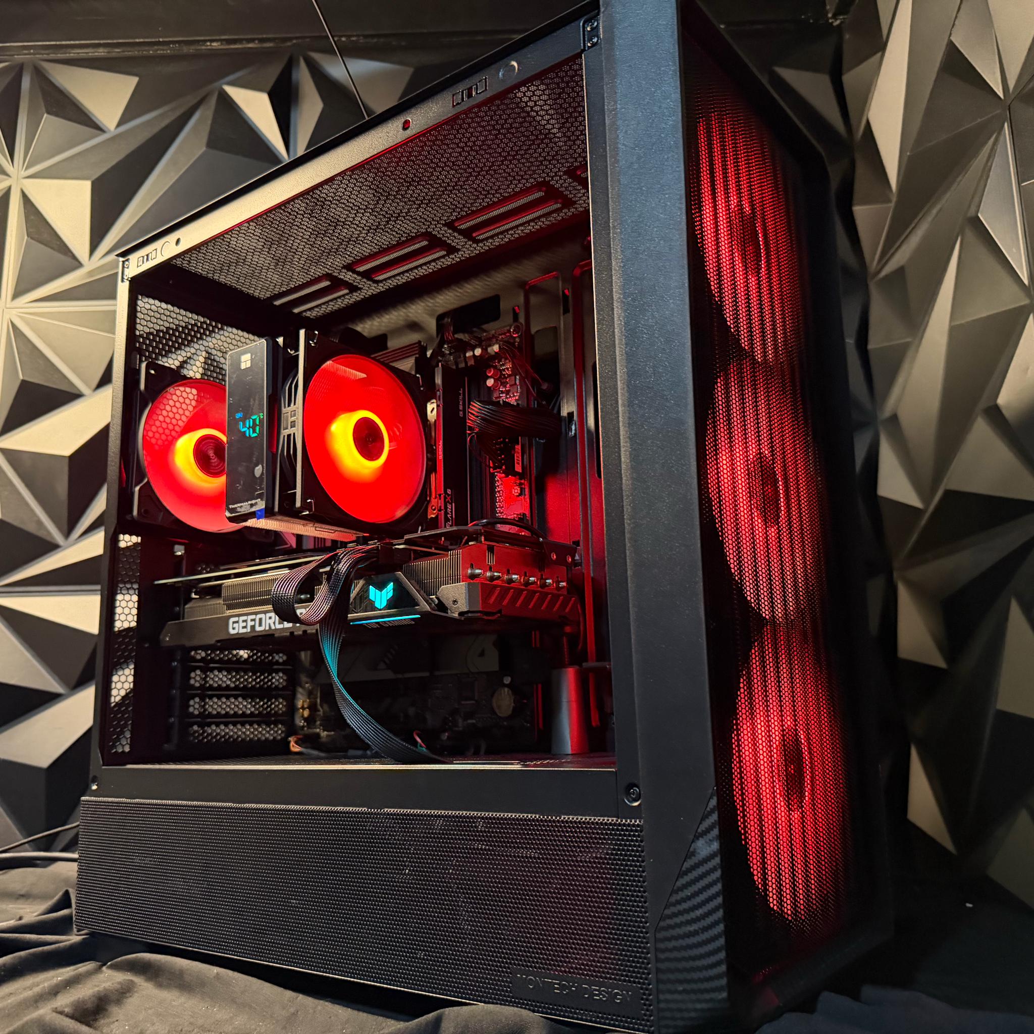 🖤🔥 BLACK CARBON 🔥🖤 Ryzen 5 7600X| RTX 3070Ti| 1 TB NVMe| 16 GB DDR5| 650W PSU