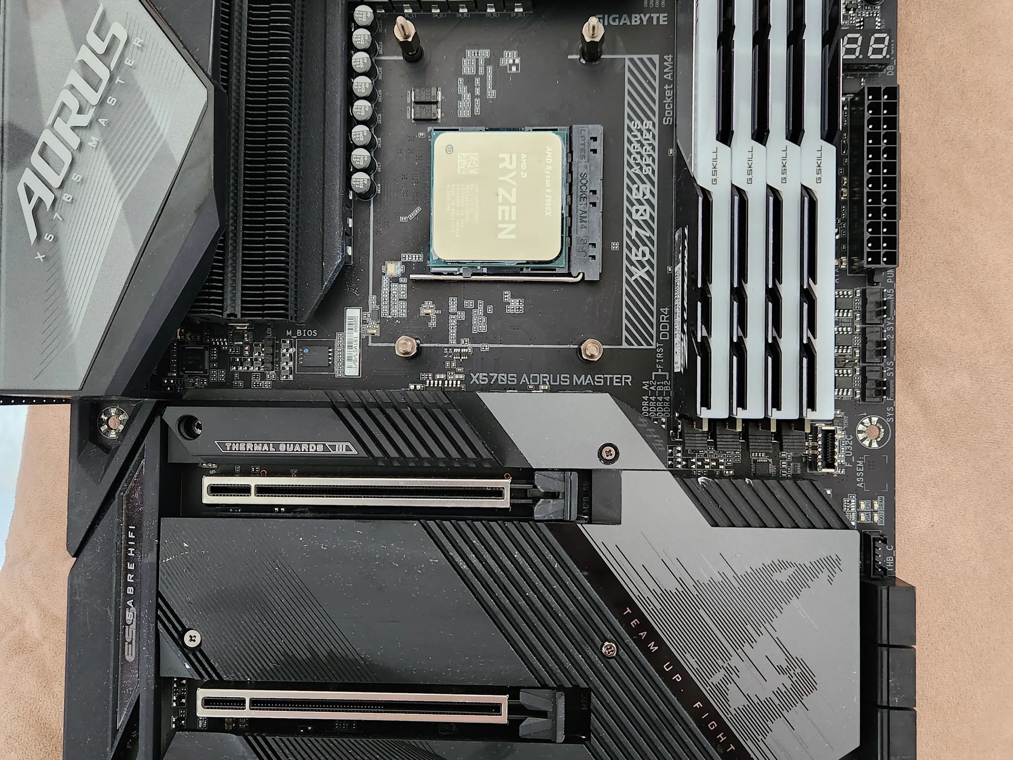 Ryzen 9 5900x w/ Aorus Master x570s and 64gb DDR4 3600mhz of RAM Combo Sale...
