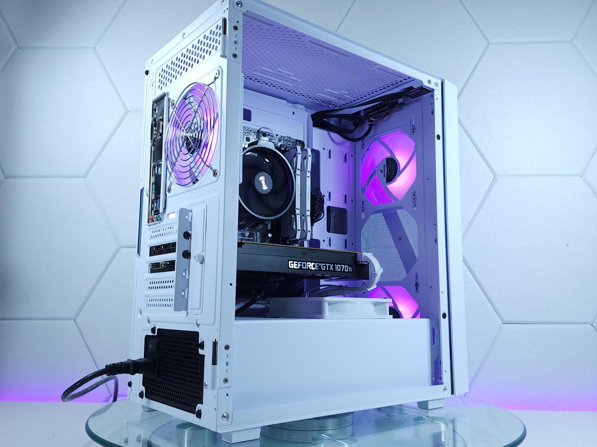 💜GTX 1070Ti●Ryzen 3 4100●1080p Gaming Computer