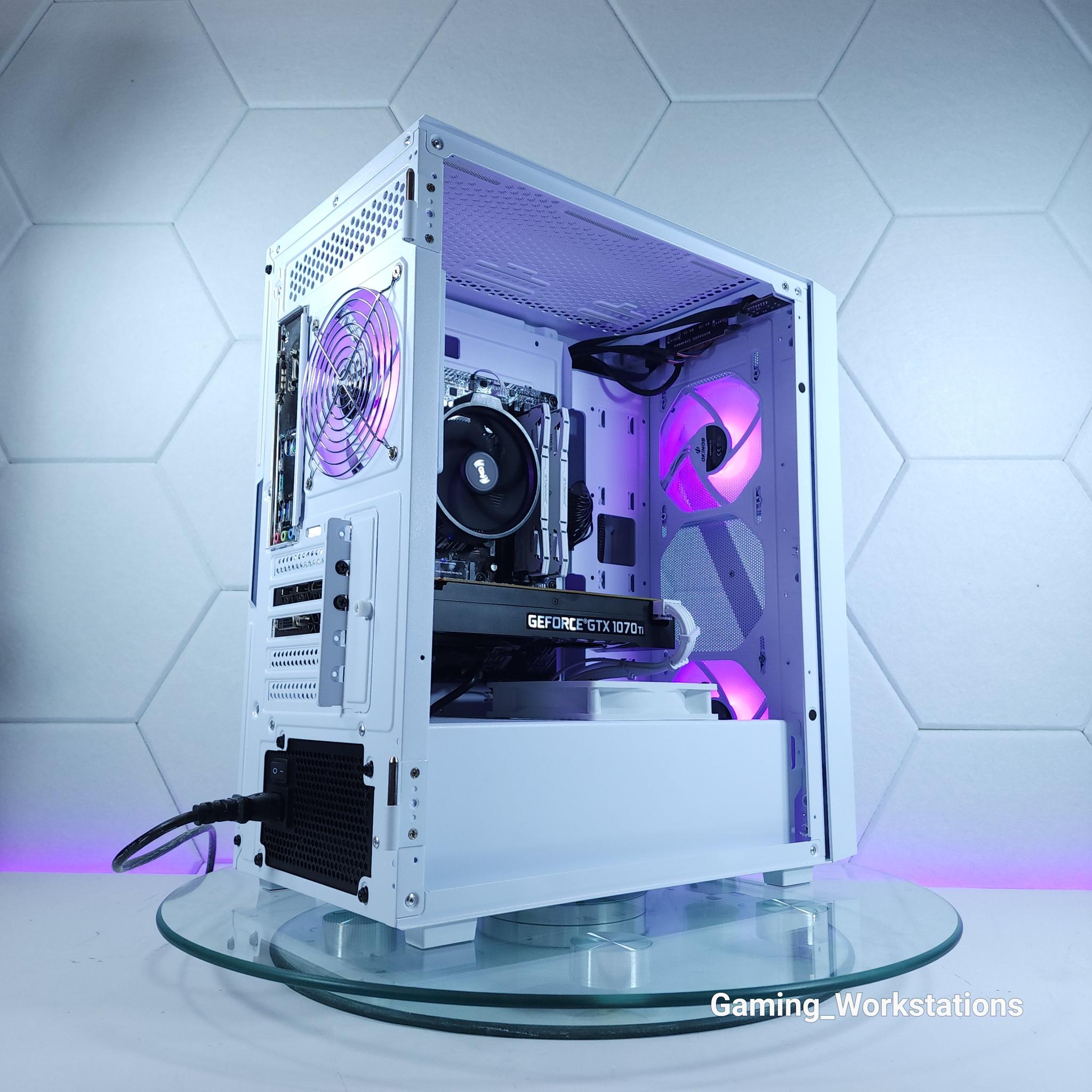 💜GTX 1070Ti●Ryzen 3 4100●1080p Gaming Computer