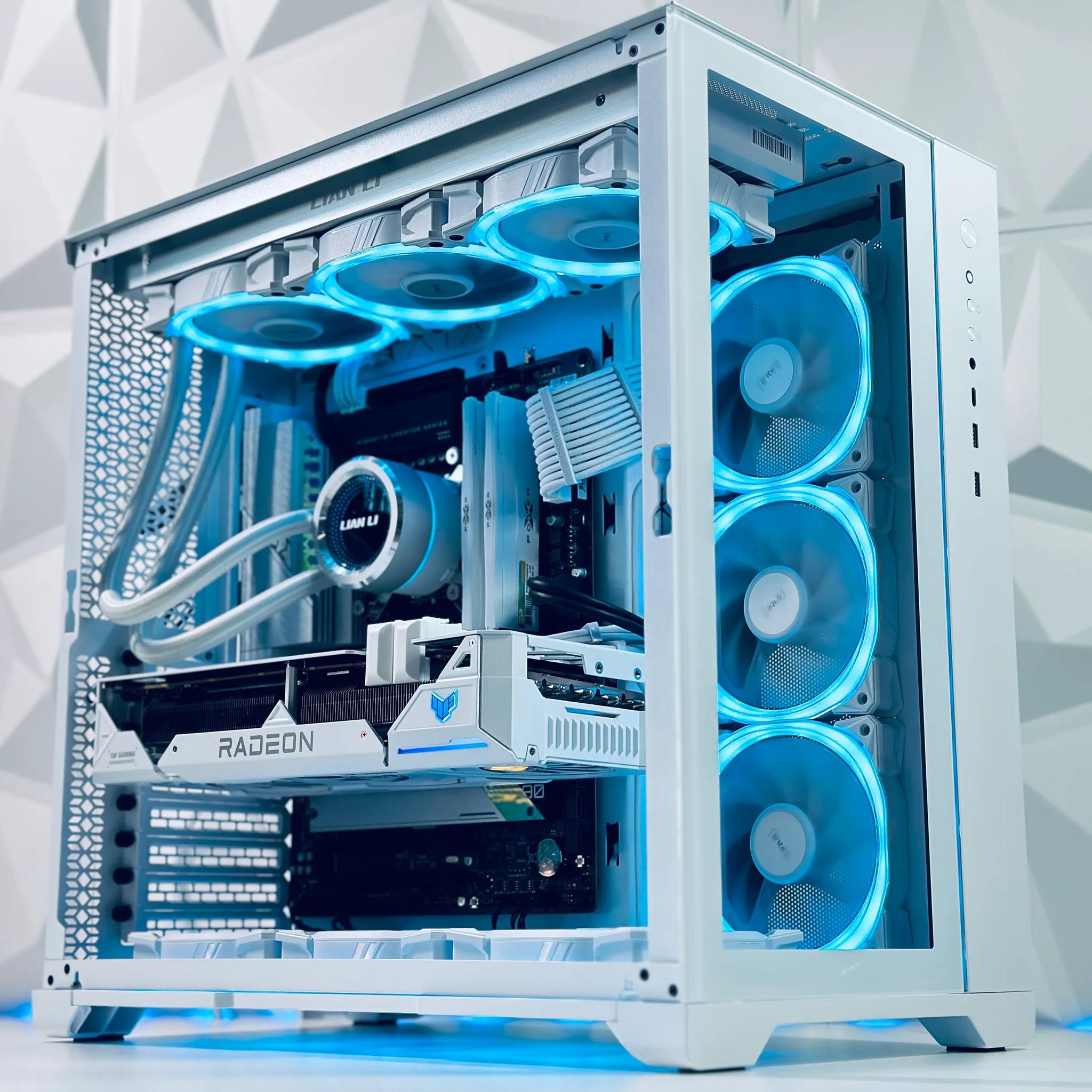 🧡✴️Extreme Liquid Cooled Gaming PC✴️AMD RX 7800 XT 16GB✴️Intel 13500 14 core✴️32GB DDR5✴️1TB NVME
