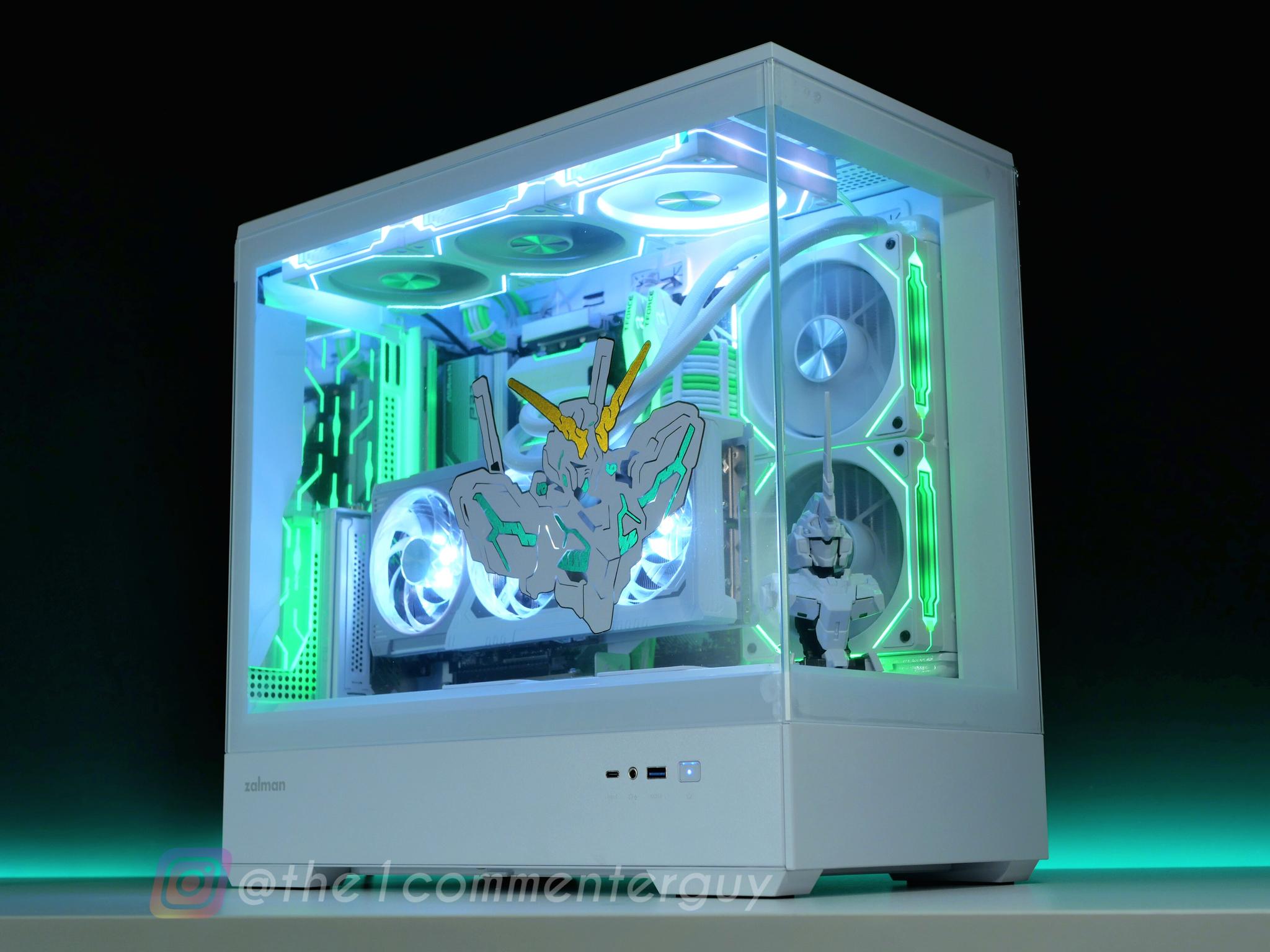 RX-0 🦄| RX 9060 XT 16gb, Ryzen 5 7600 Gundam themed gaming pc