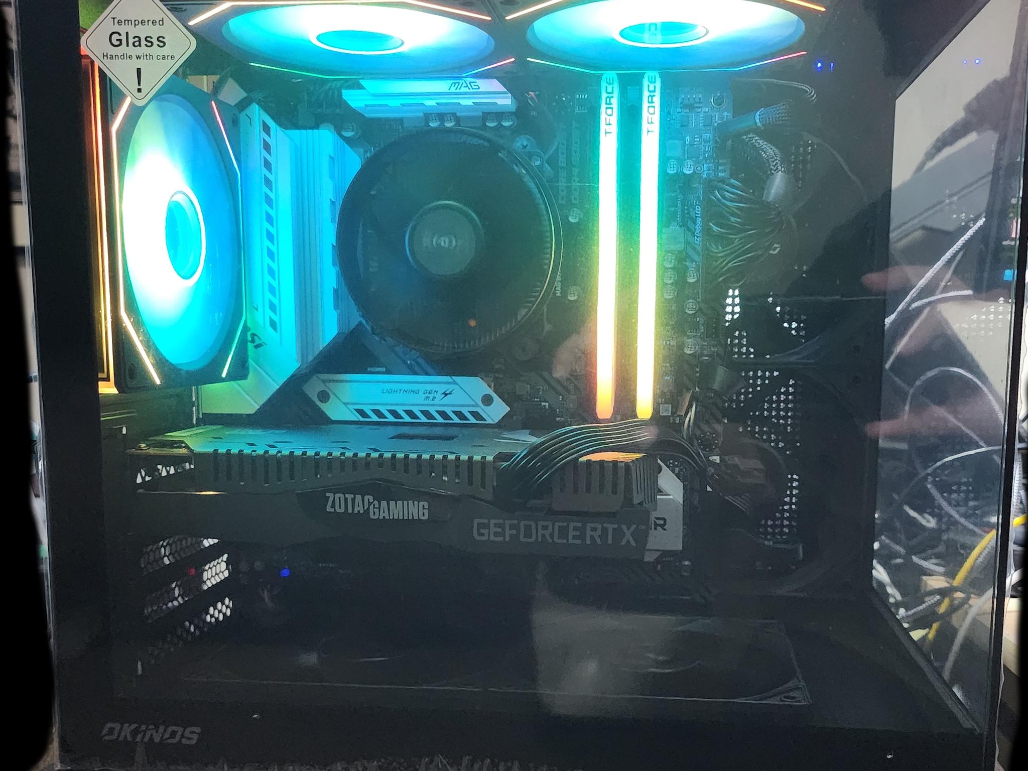 Gaming PC AMD Ryzen 5 3600x Zotac GeForce 2060 Gaming 10k+ Games Dual Boot Emulation