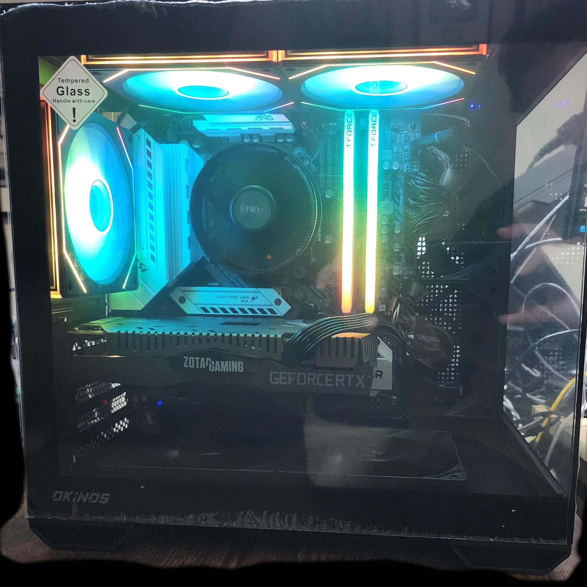 Gaming PC AMD Ryzen 5 3600x Zotac GeForce 2060 Gaming 10k+ Games Dual Boot Emulation
