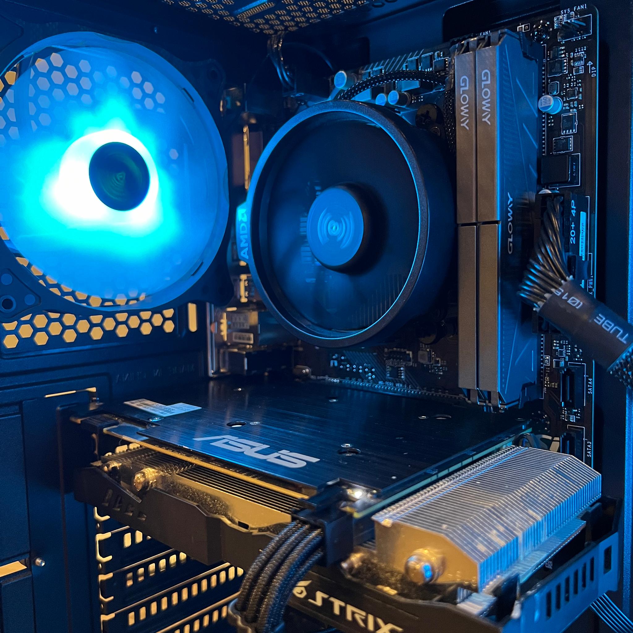 GTX 960 4GB, Ryzen 5 1600 Gaming PC