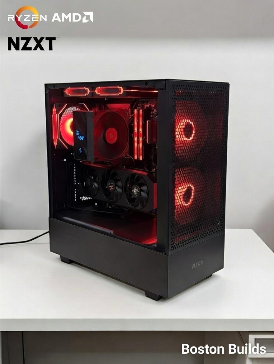 9060 XT 16 GB | 32 GB DDR5 6000 mhz | Ryzen 5 7400f | Vertical GPU