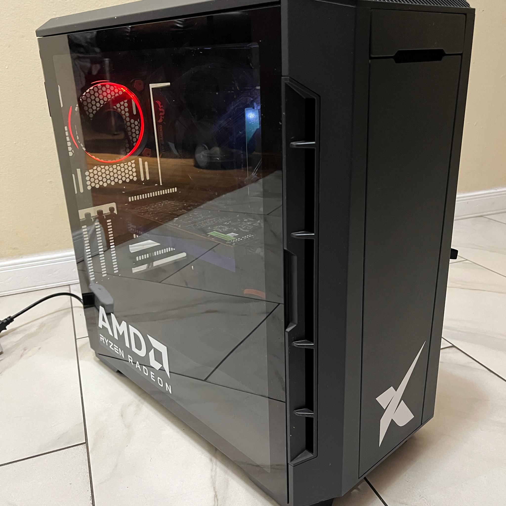 🟠🔥AMD Ryzen 5 3600, AMD W5700 8GB, 12GB RAM, 500 GB SSD, High Performance Workstation Gaming PC 🖥️🟢