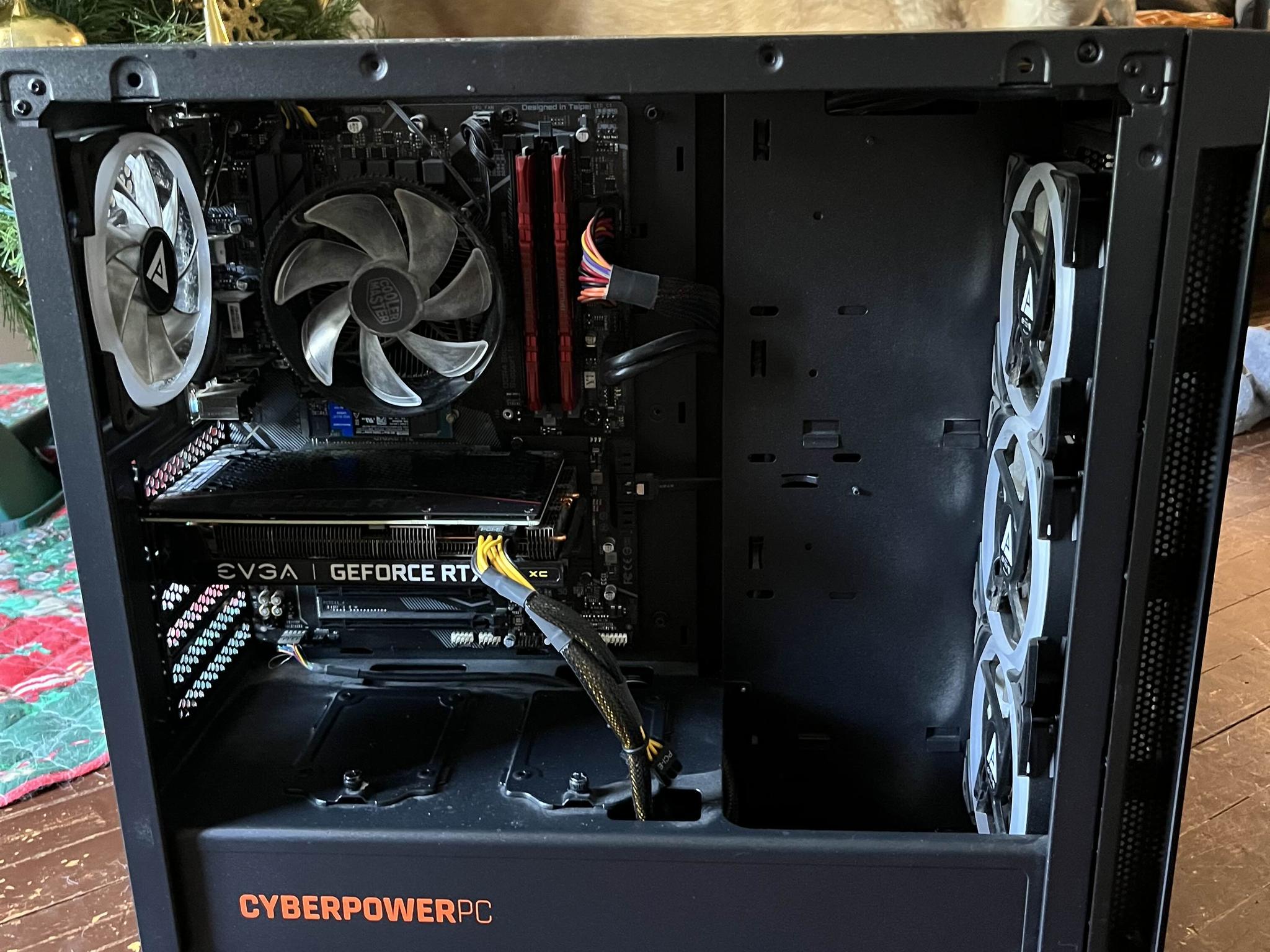 CyberPowerPC Intel i5-11600KF 3.9GHz, GeForce RTX 3060 12GB, 16GB DDR4