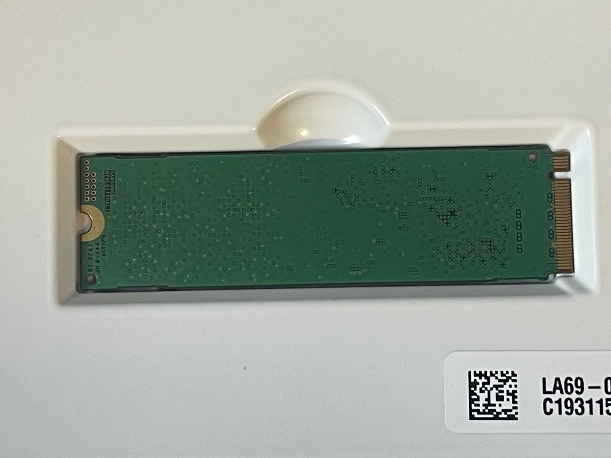 Used, Samsung PM981 256GB NVMe M.2 SSD