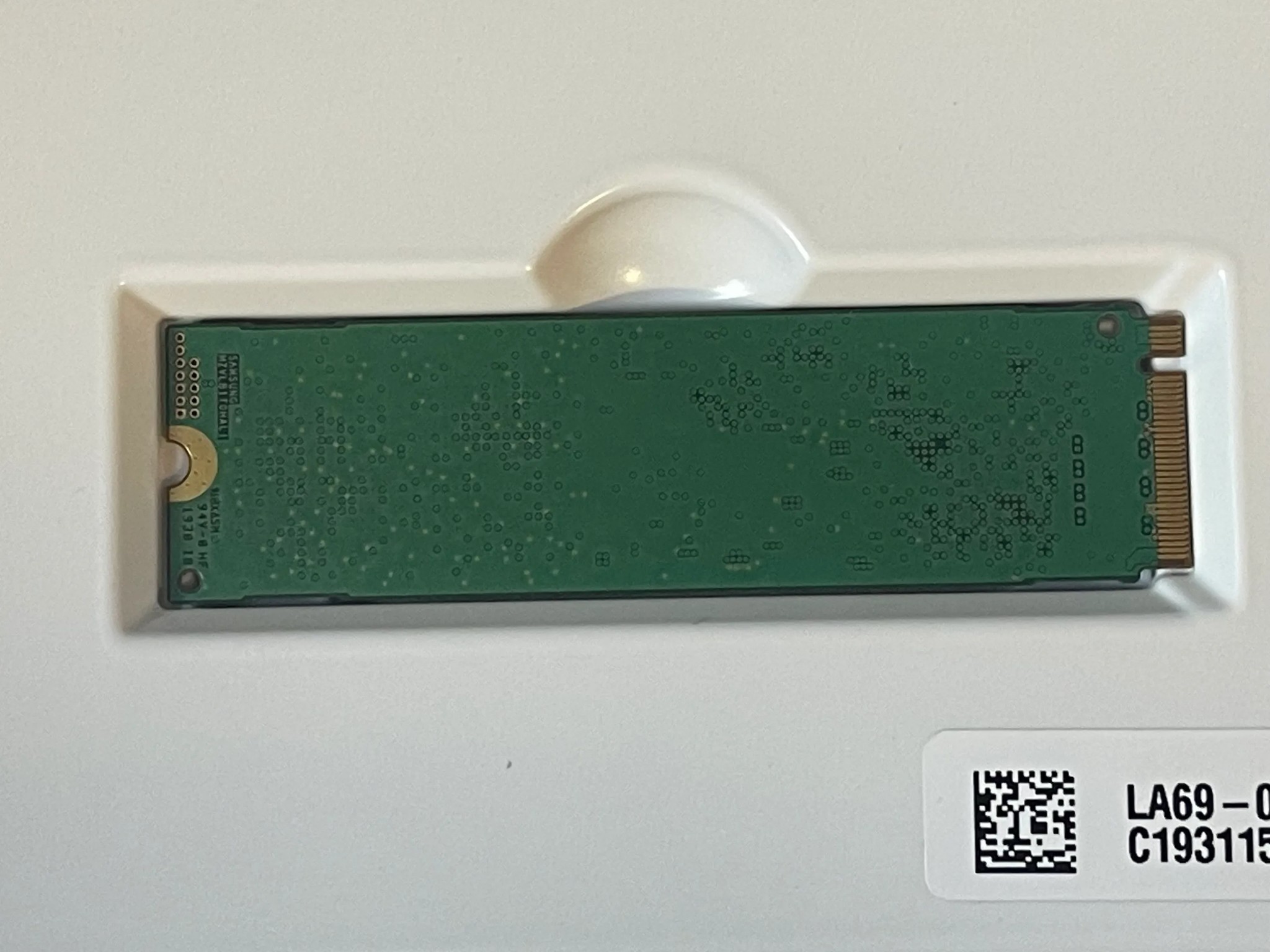 Used, Samsung PM981 256GB NVMe M.2 SSD