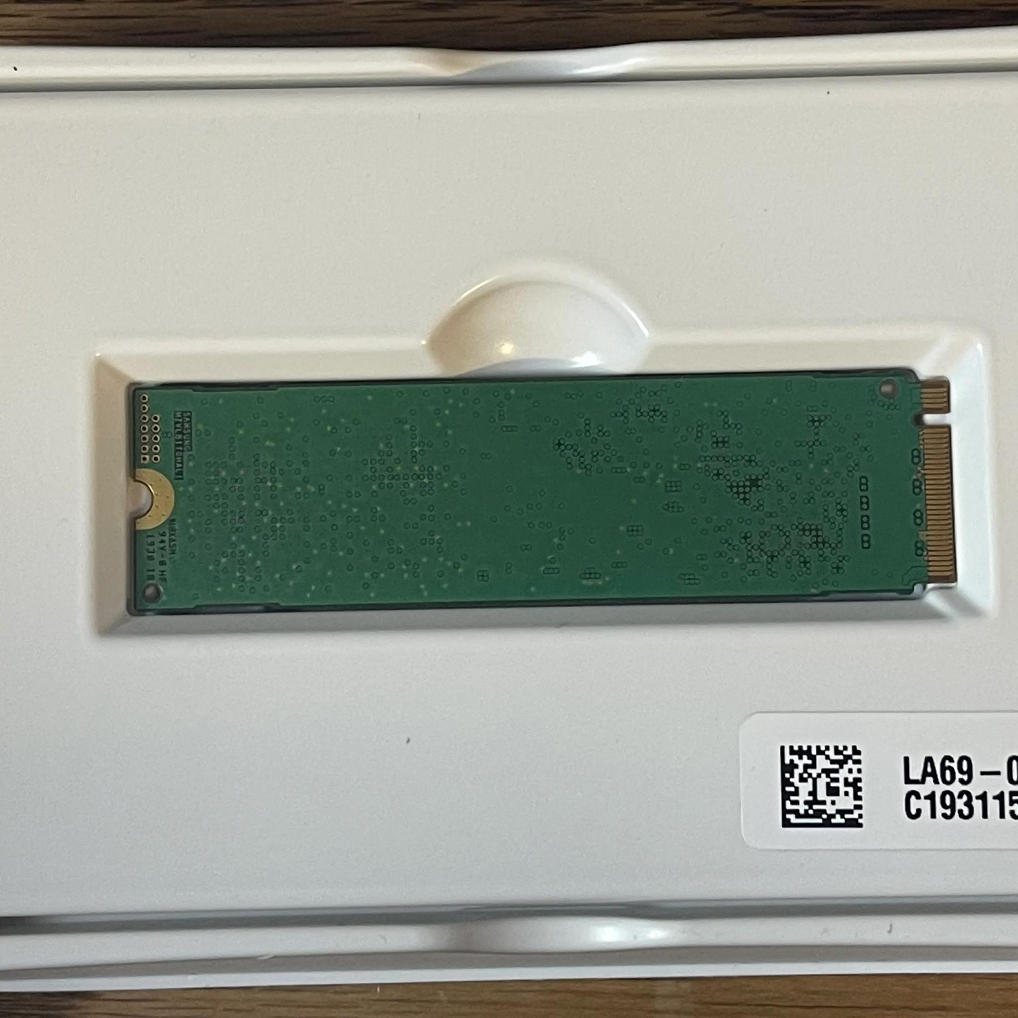 Used, Samsung PM981 256GB NVMe M.2 SSD