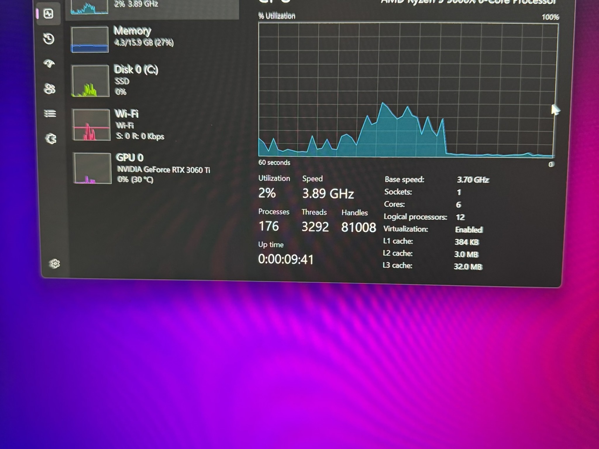 3060 Ti | Ryzen 5600x | Gaming PC | WIFI