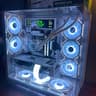 * 		4070 ti super, 7900x, 32GB ram, 2TB Nvme, lian li all white pc build
