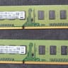 Samsung 2GBX2 1Rx8 PC3-10600U Desktop Ram M378B5773DH0-CH9 (2 Sticks)