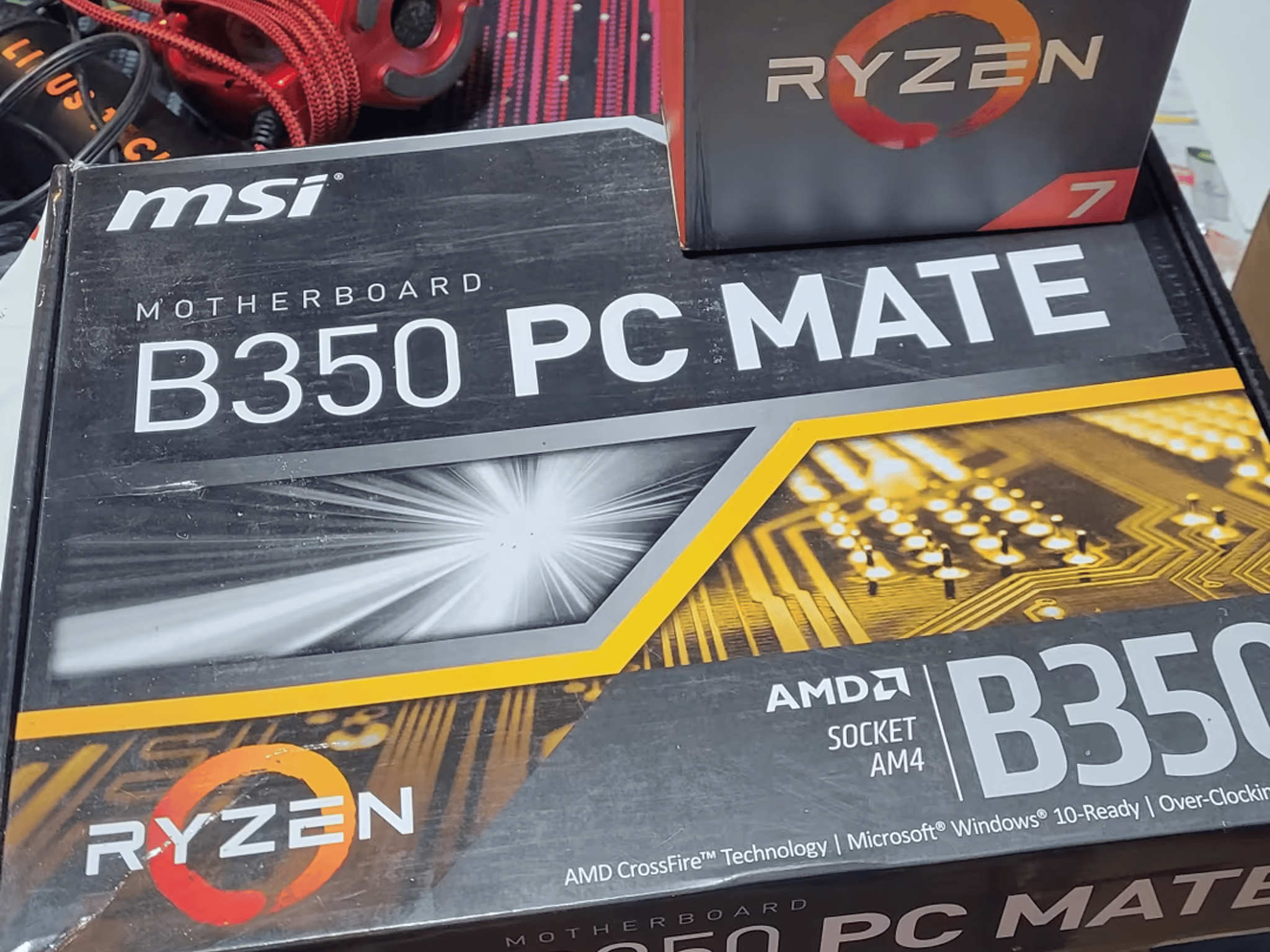 Ryzen 7 1700x with motherboard