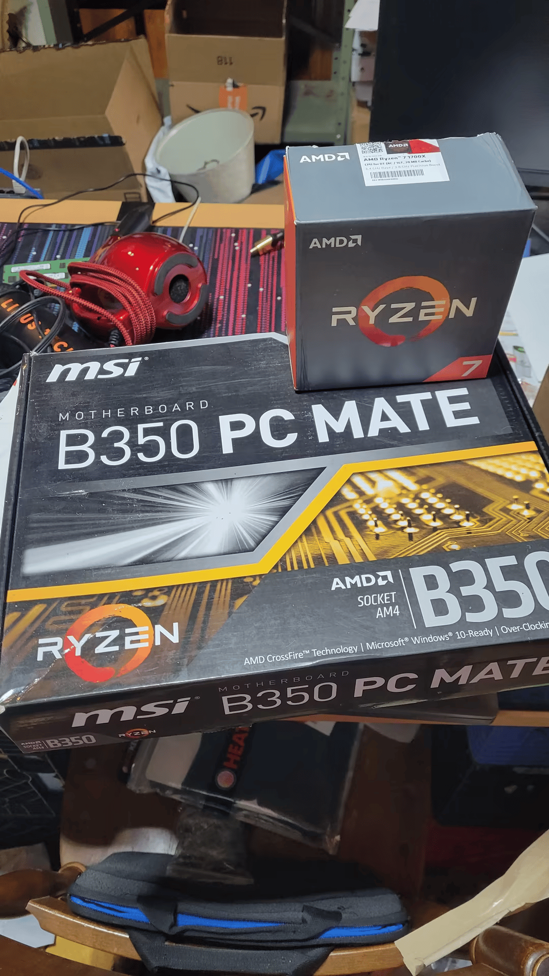 Ryzen 7 1700x with motherboard