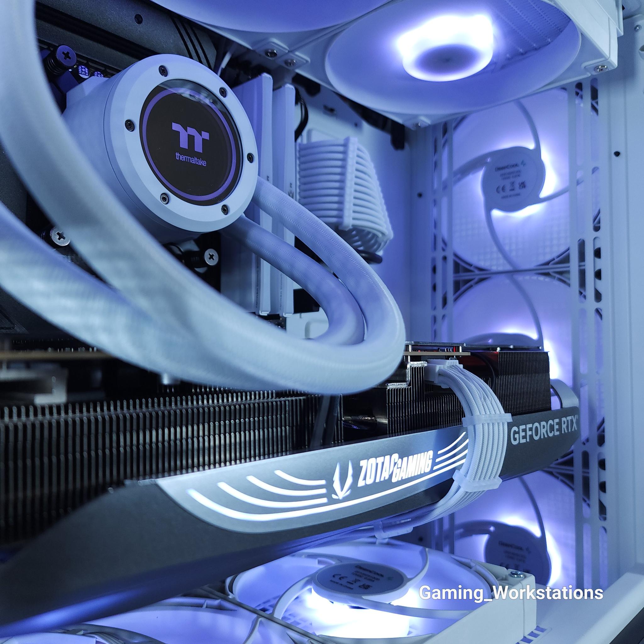 🤍RTX 4080●Core i7 12700KF●1440p/4K Gaming Computer