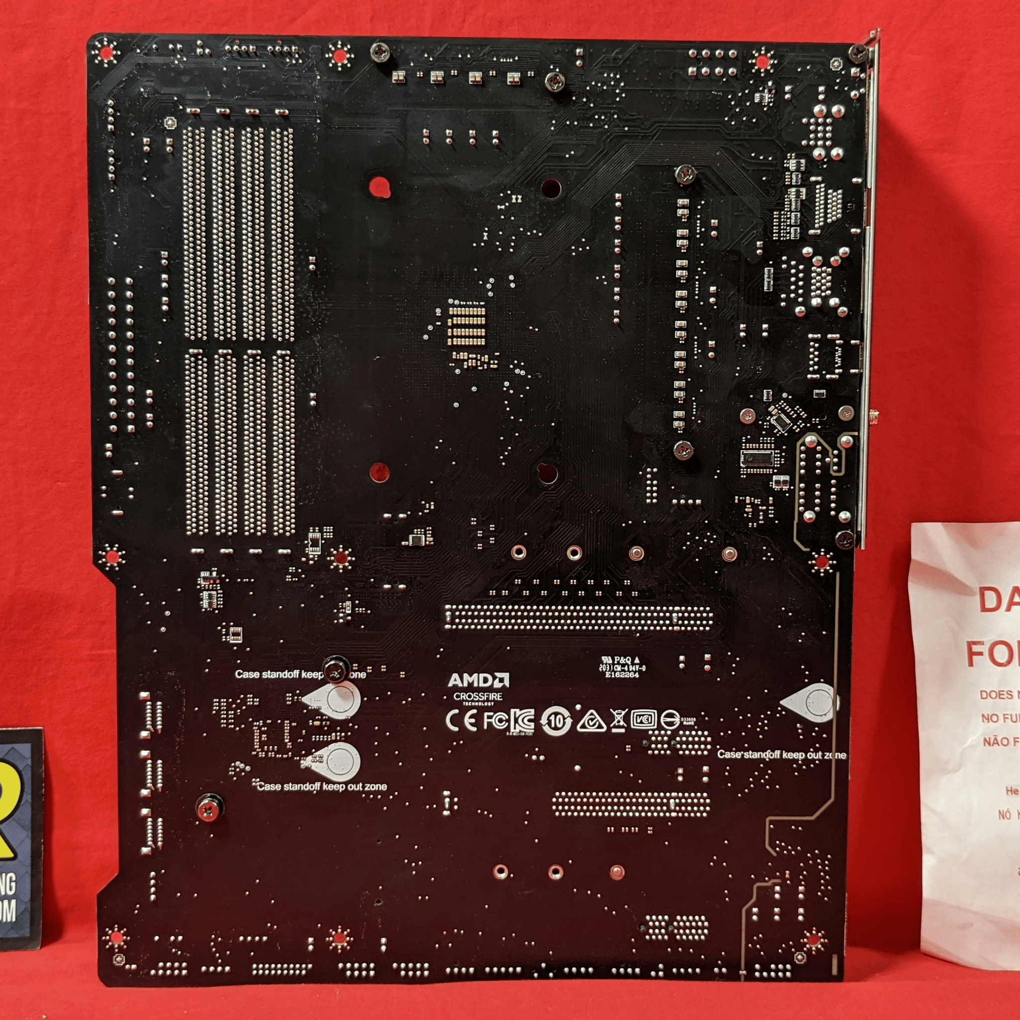 *AS IS/FOR REPAIR* MSI MPG B550 Gaming Edge WIFI AMD Socket AM4 DDR4 ATX Desktop Motherboard