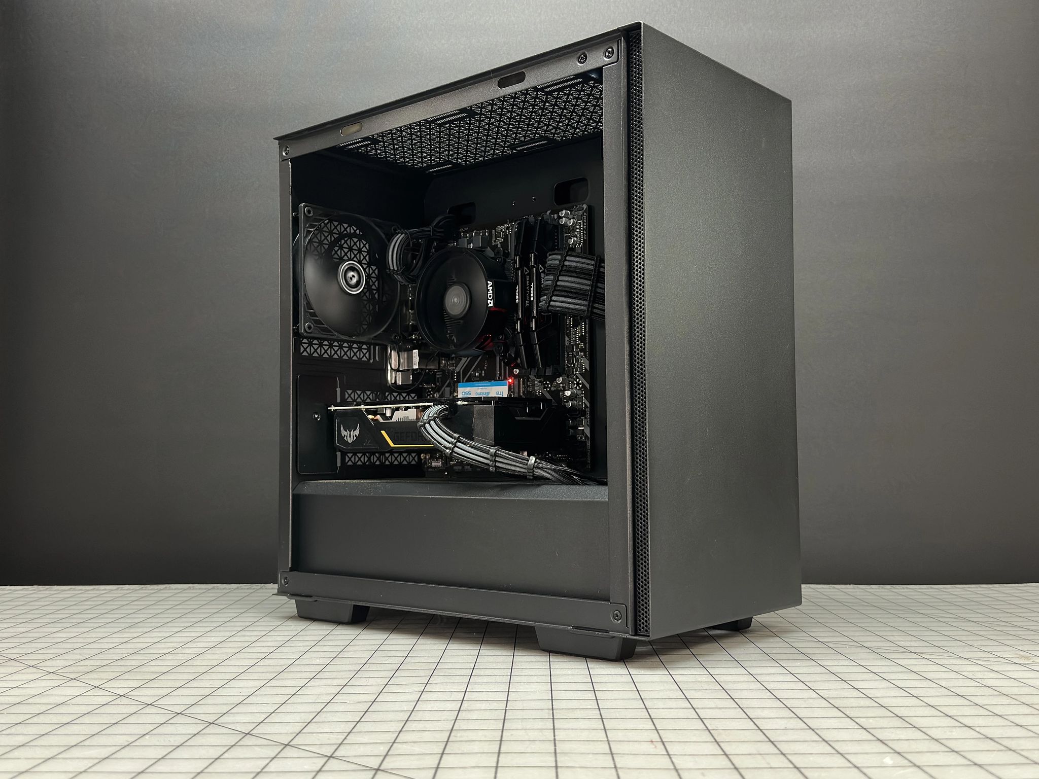 🏰♜Dark Iron♜🏰 GTX 1660ti / AMD Ryzen 5 5500 / 1TB NVME SSD / 16GB Ram / WIFI / WIN10