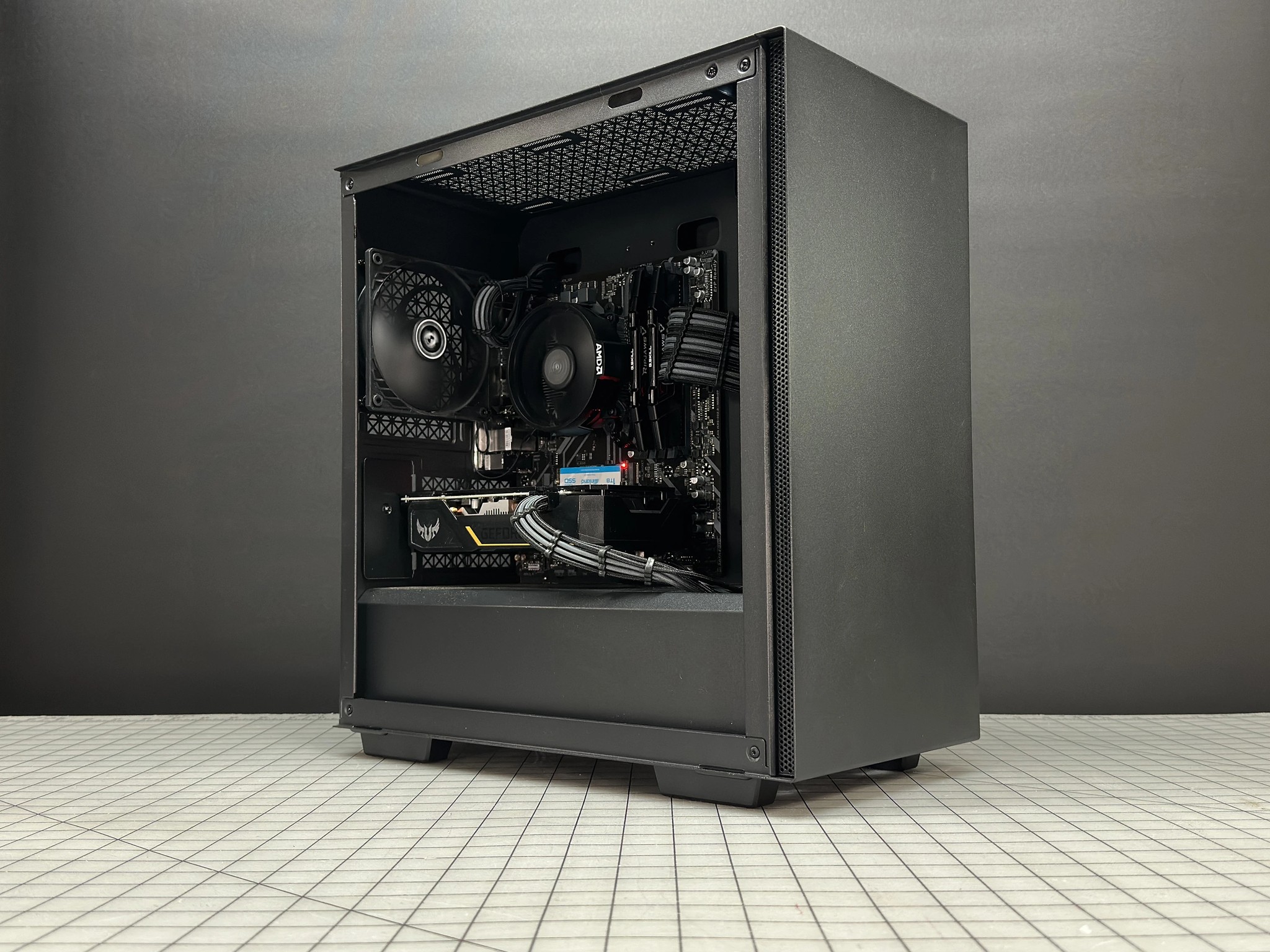 🏰♜Dark Iron♜🏰 GTX 1660ti / AMD Ryzen 5 5500 / 1TB NVME SSD / 16GB Ram / WIFI / WIN10