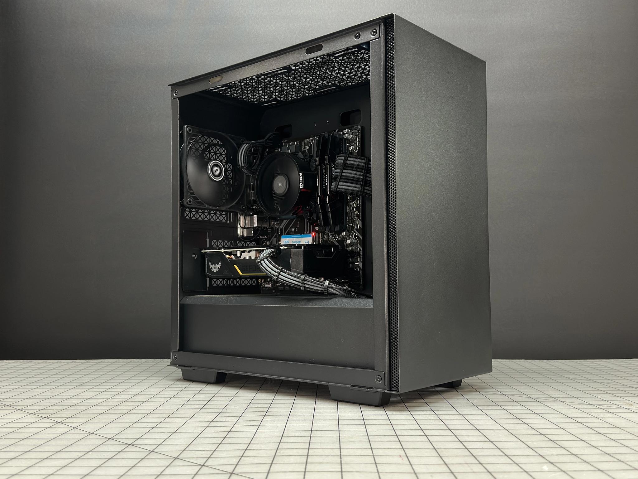 🏰♜Dark Iron♜🏰 GTX 1660ti / AMD Ryzen 5 5500 / 1TB NVME SSD / 16GB Ram / WIFI / WIN10
