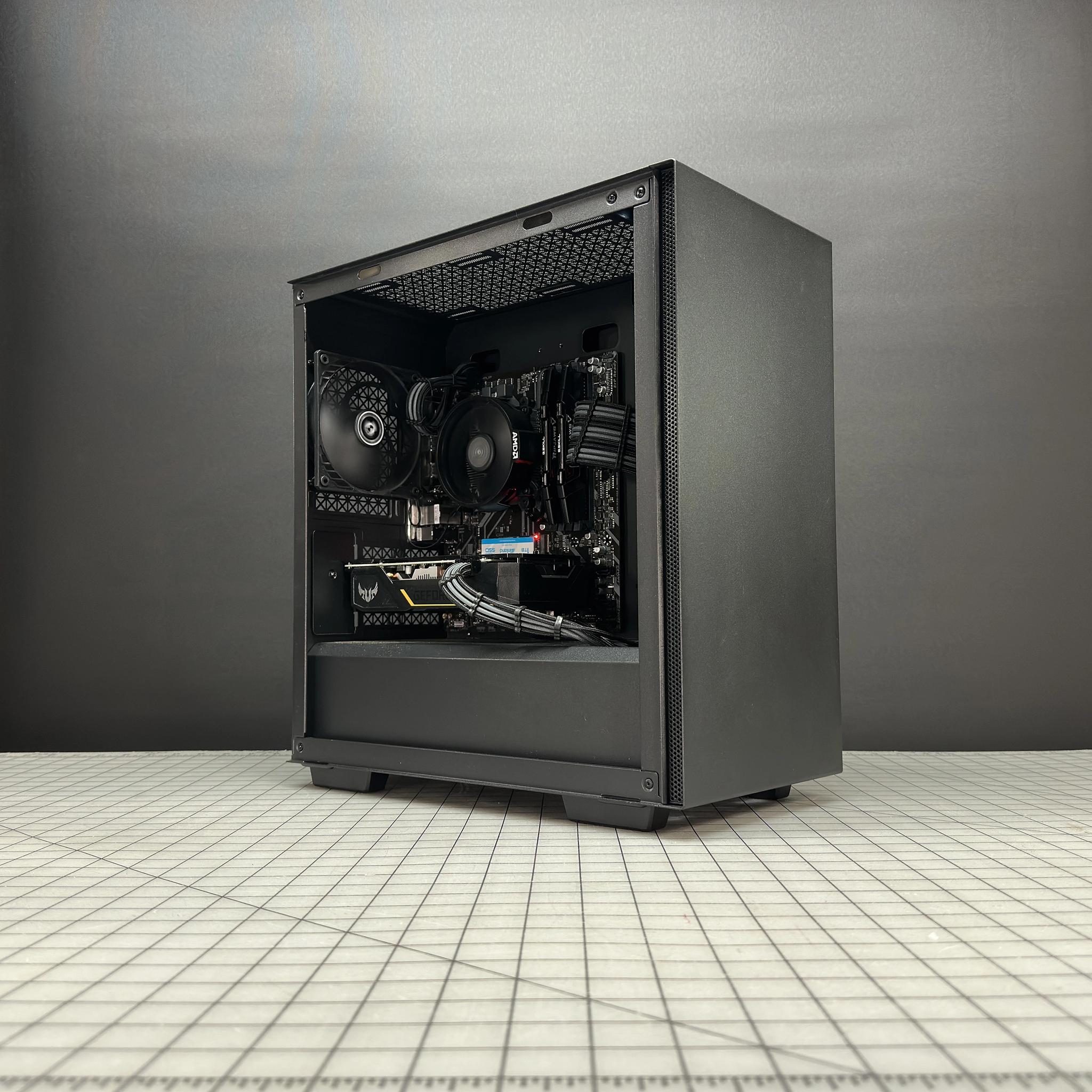 🏰♜Dark Iron♜🏰 GTX 1660ti / AMD Ryzen 5 5500 / 1TB NVME SSD / 16GB Ram / WIFI / WIN10