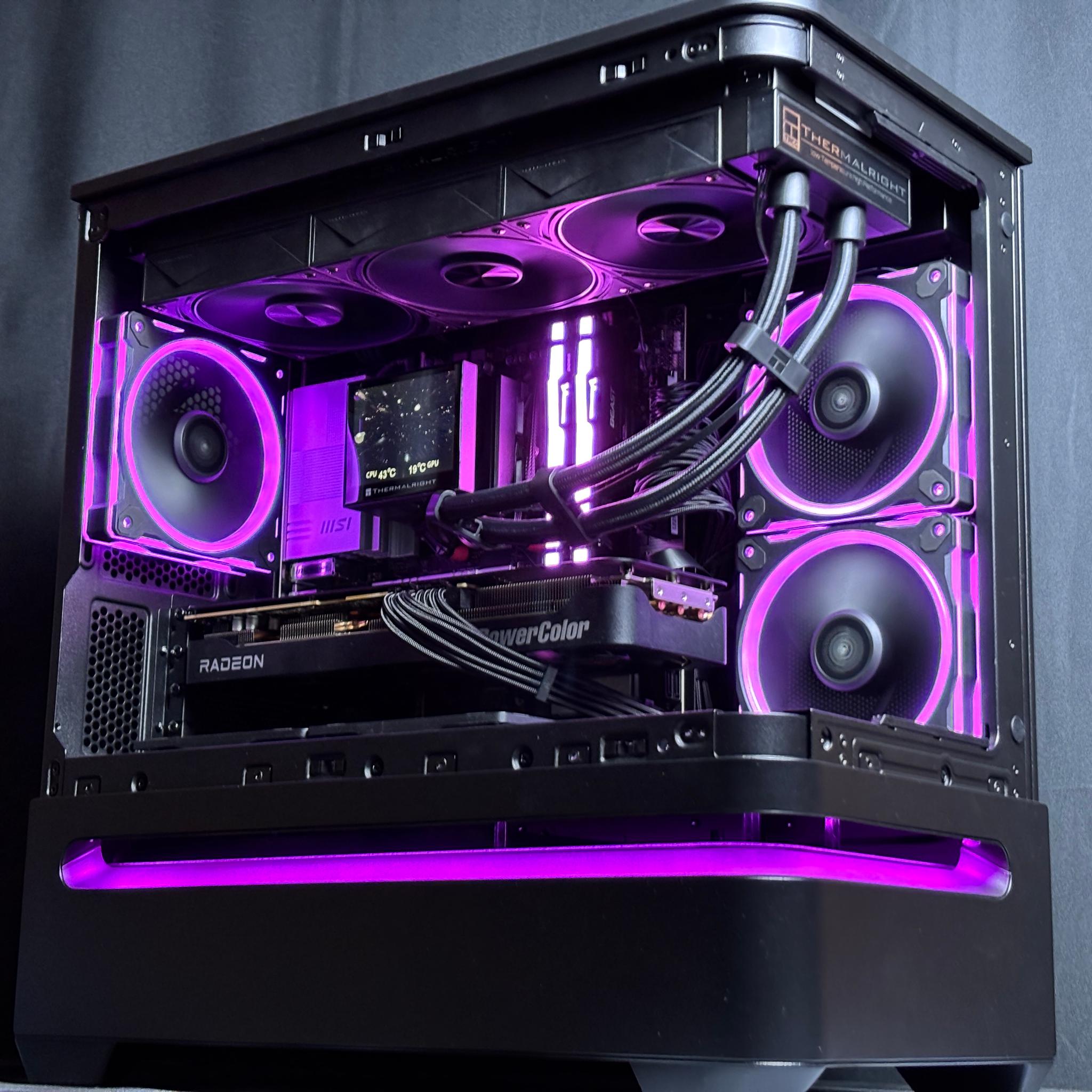 🌌STELLAR 4K PC🌌 9070XT 16GB| R7 7800X3D | 32GB DDR5 | 2TB SSD