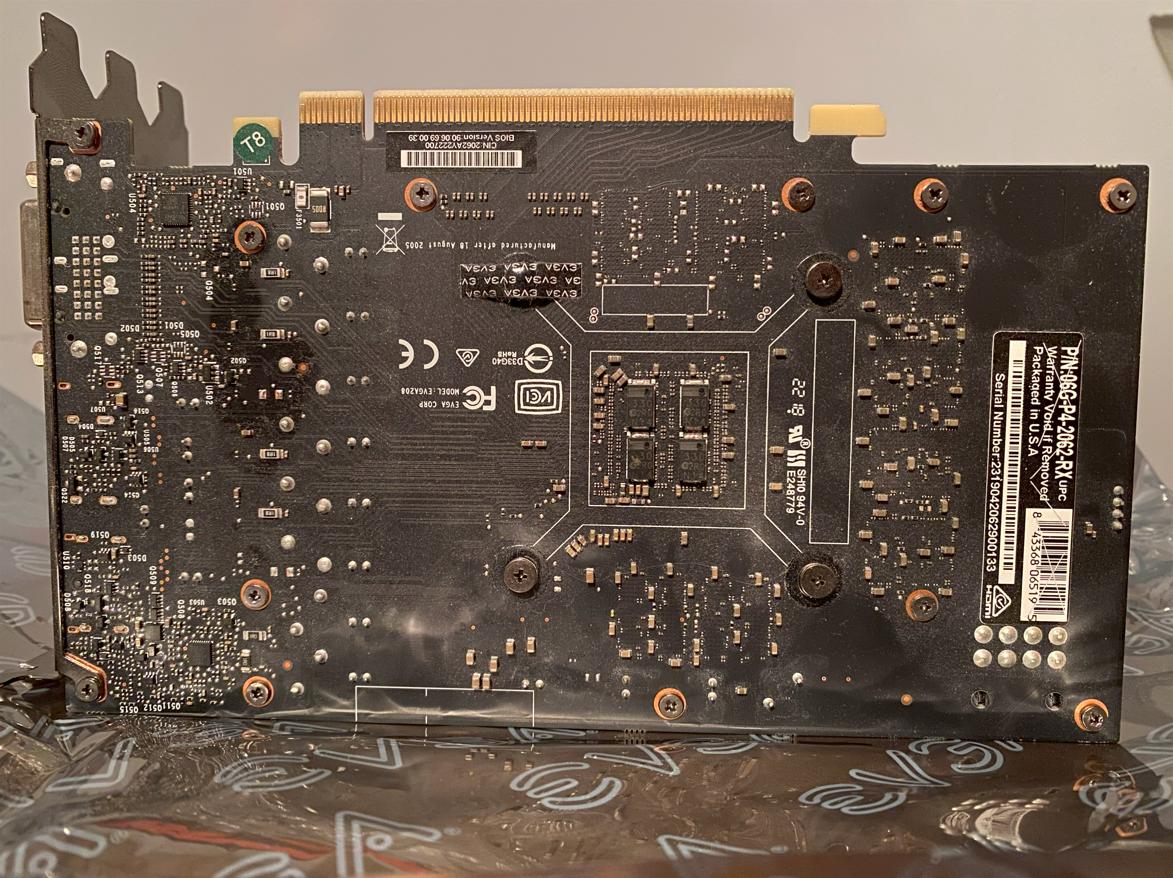 EVGA RTX 2060 SC GAMING 6 GB GDDR6