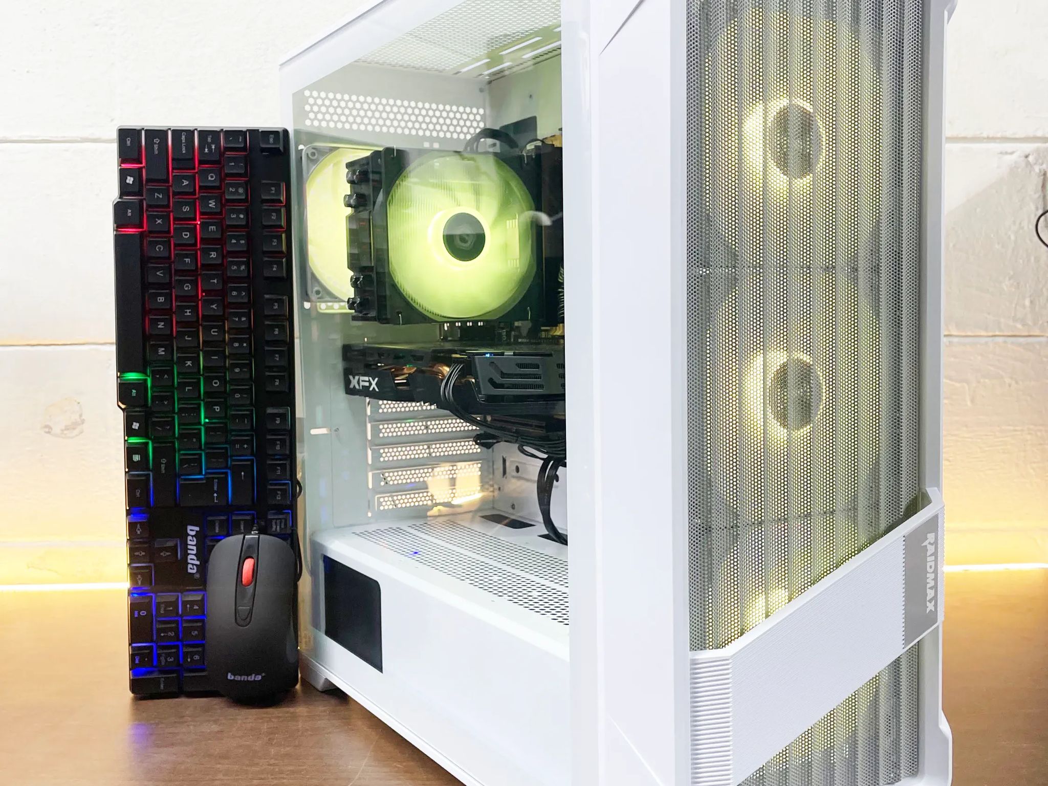 Ready to Go! Gaming PC | Intel i7 / Amd RX580 / 8GB / 1.1TB Win 11 Pro WiFi