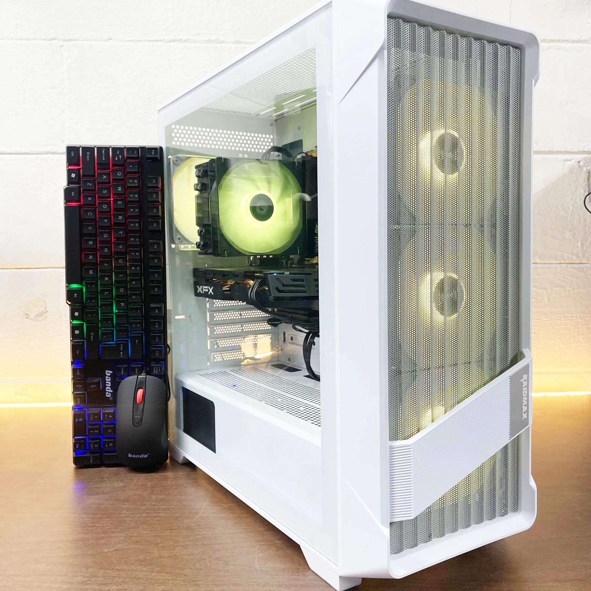 Ready to Go! Gaming PC | Intel i7 / Amd RX580 / 8GB / 1.1TB Win 11 Pro WiFi