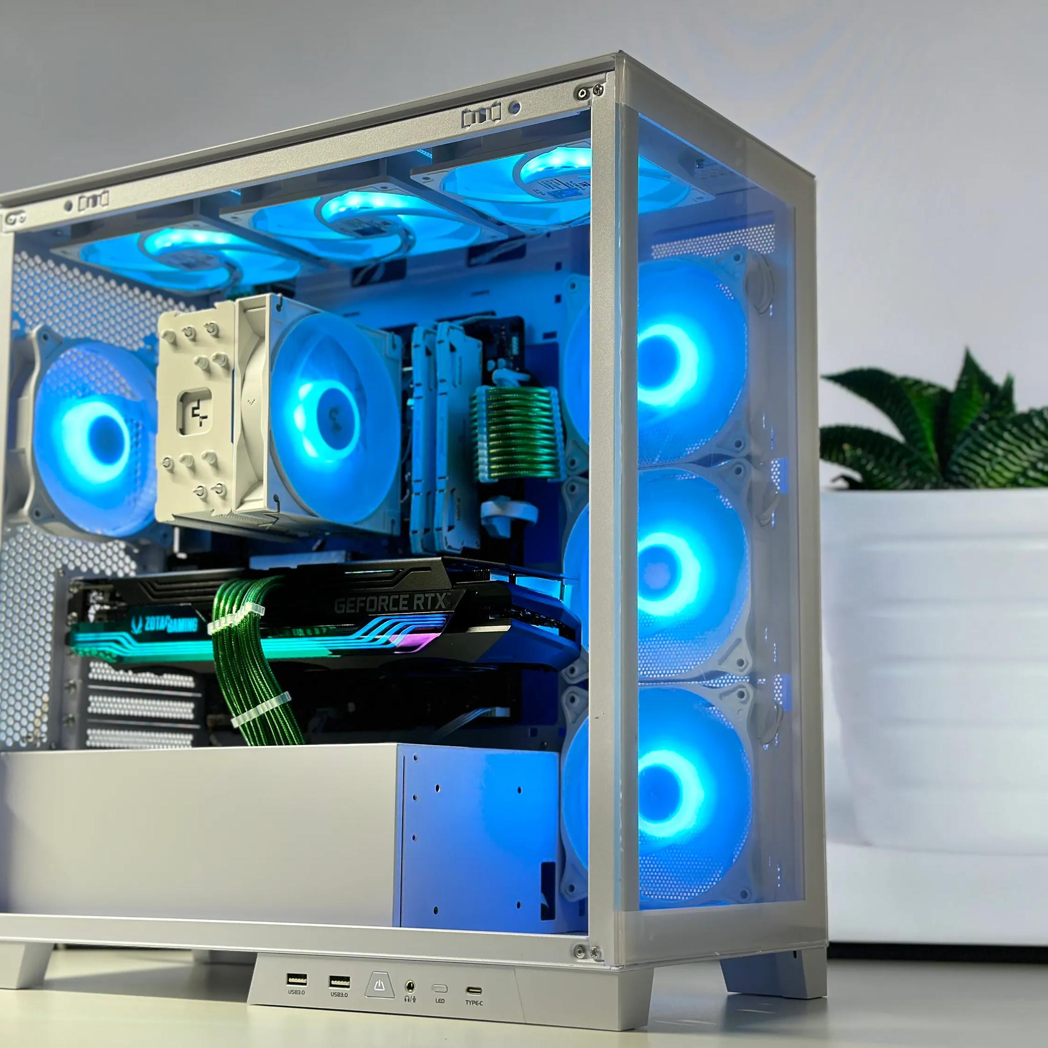 🖤💚❔The Riddler- NVidia RTX 3070 Ti-AMD Ryzen 7 5700G 8-Core-32GB DDR4-1TB NVME