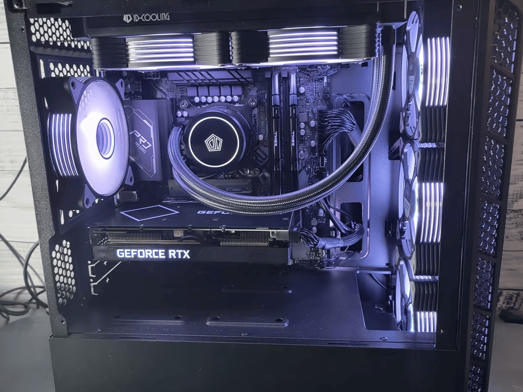 "MeisterBox" Watercooled Intel I5 12400 + RTX 3060ti Gaming PC